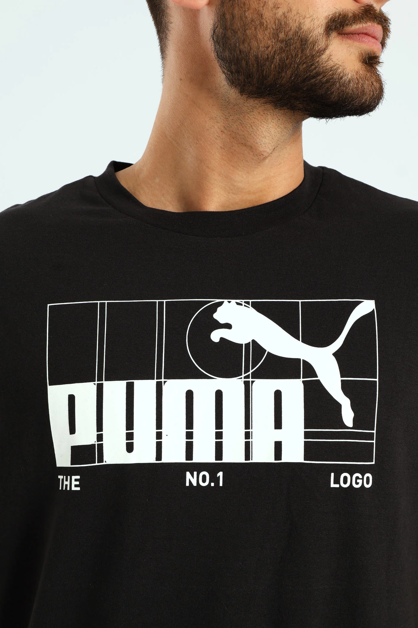 Graphic No.1 Logo Tee - Black - Image 2