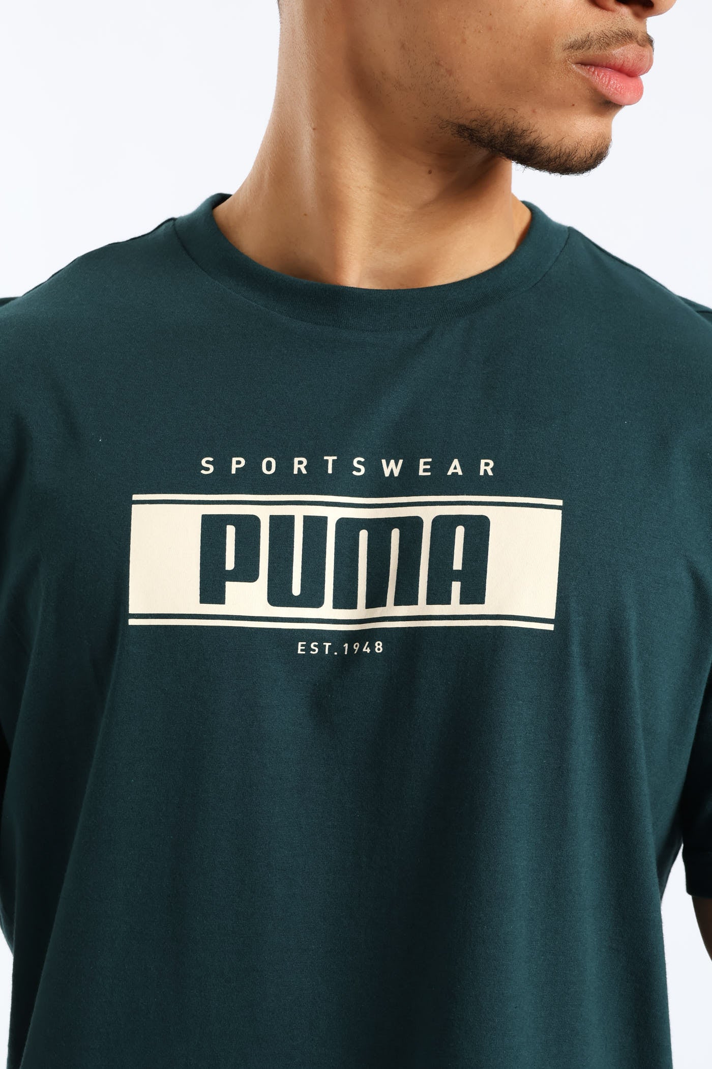 Graphic Sportswear Tee - Forest Green - Image 2