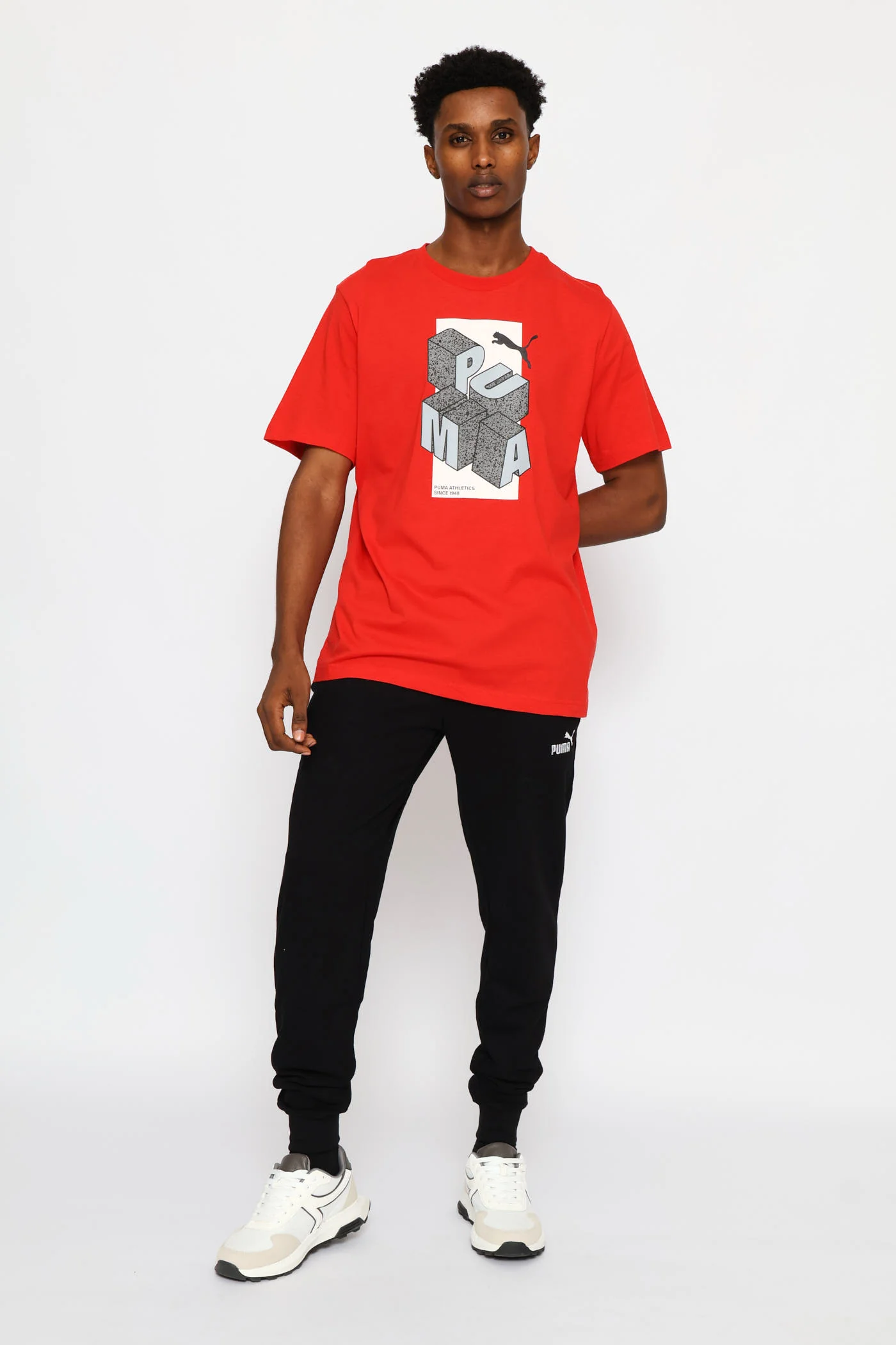 Graphic Tee - Red - Image 4