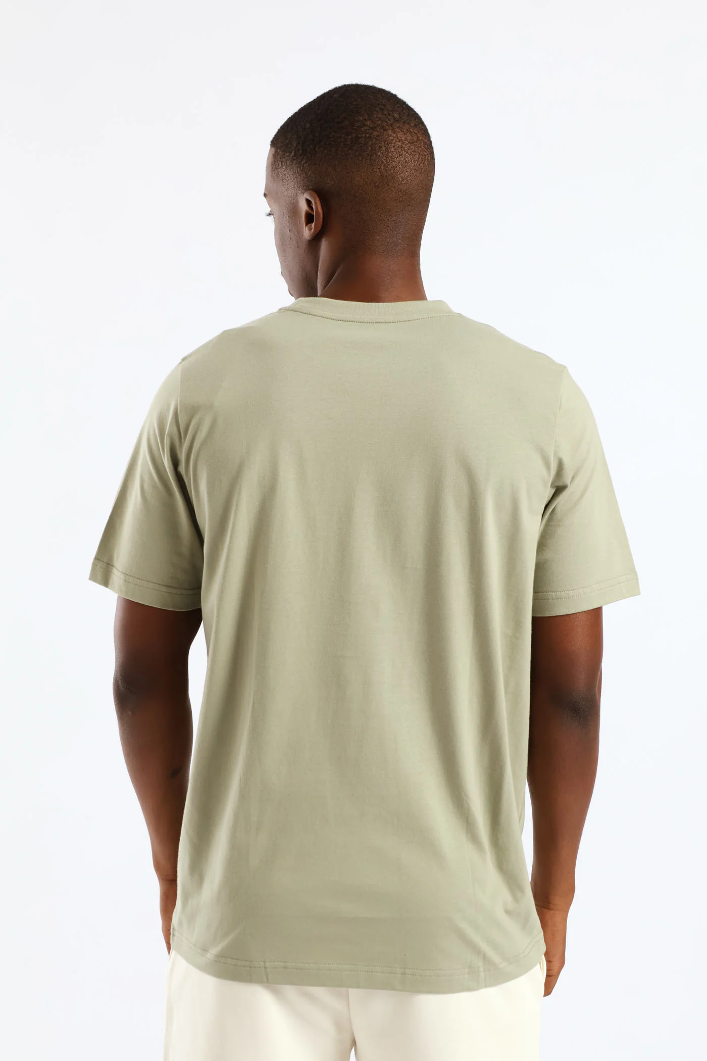 Graphic Varsity Tee - Sage - Image 4
