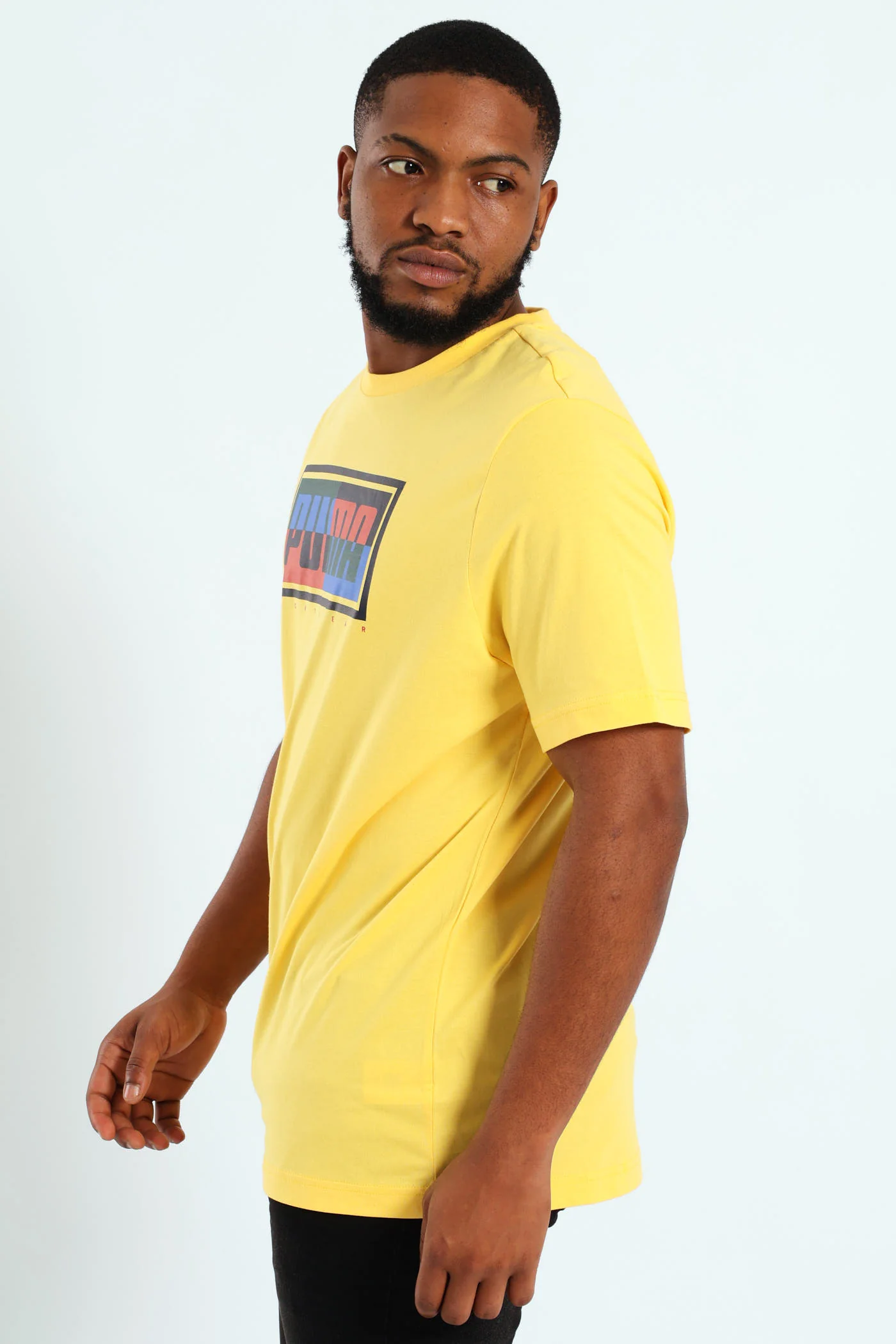 Graphics Box Tee - Yellow - Image 2