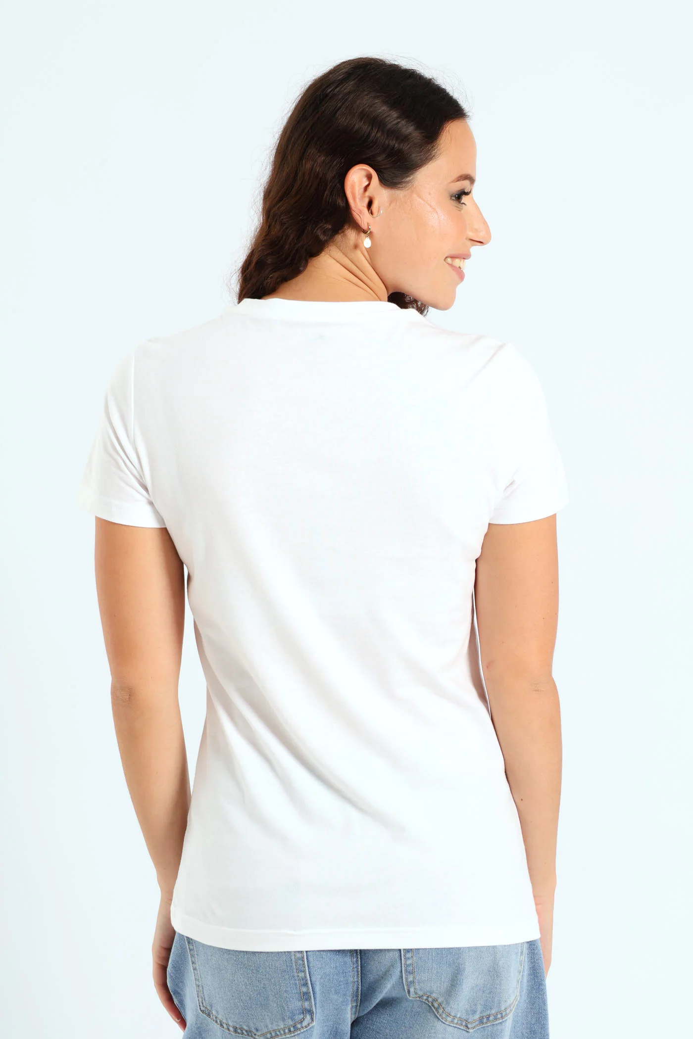Graphics Branded Leaf Tee - White - Image 3