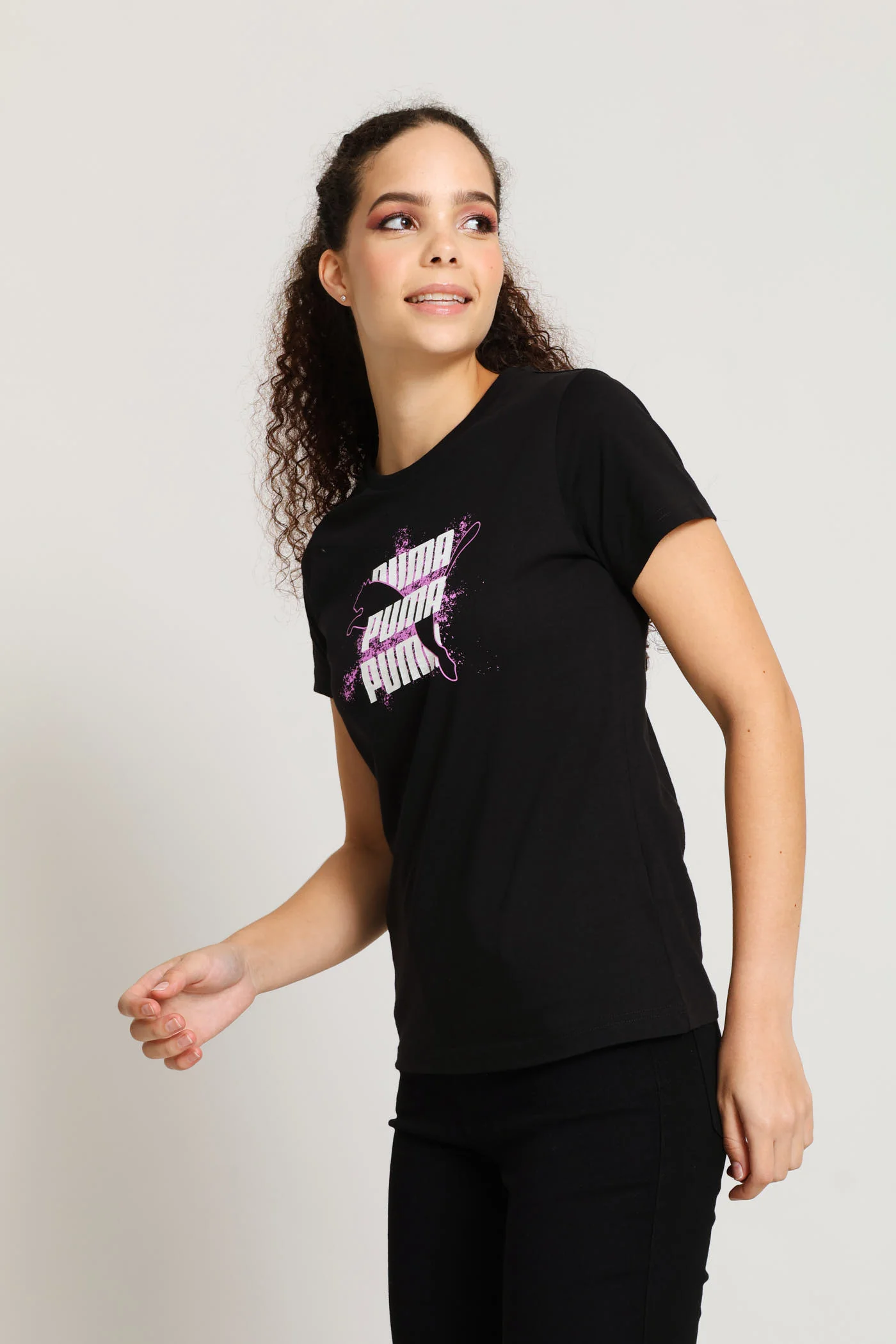 Graphics Logo Tee - Black - Image 3