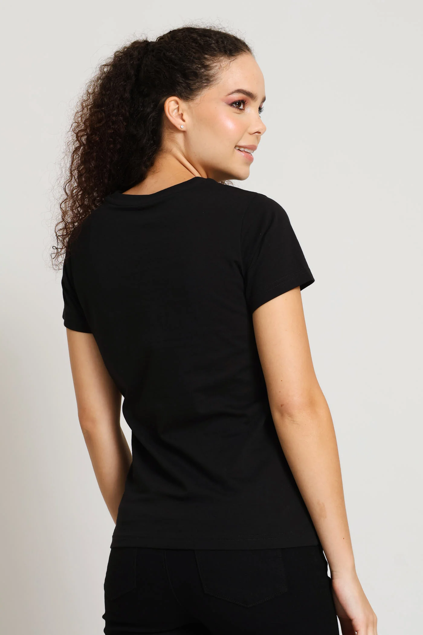 Graphics Logo Tee - Black - Image 4