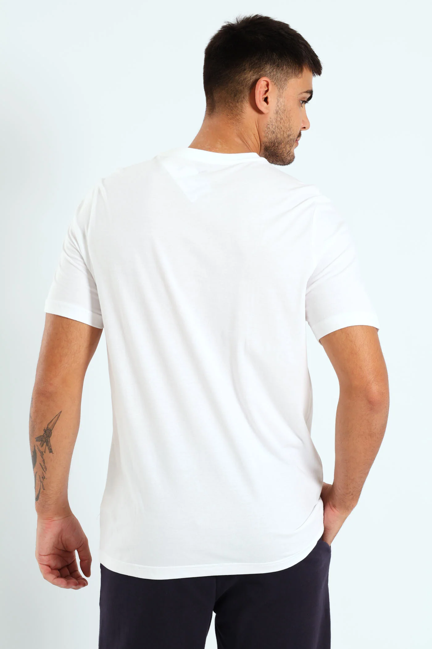 Graphics No.1 Logo Tee - White - Image 3