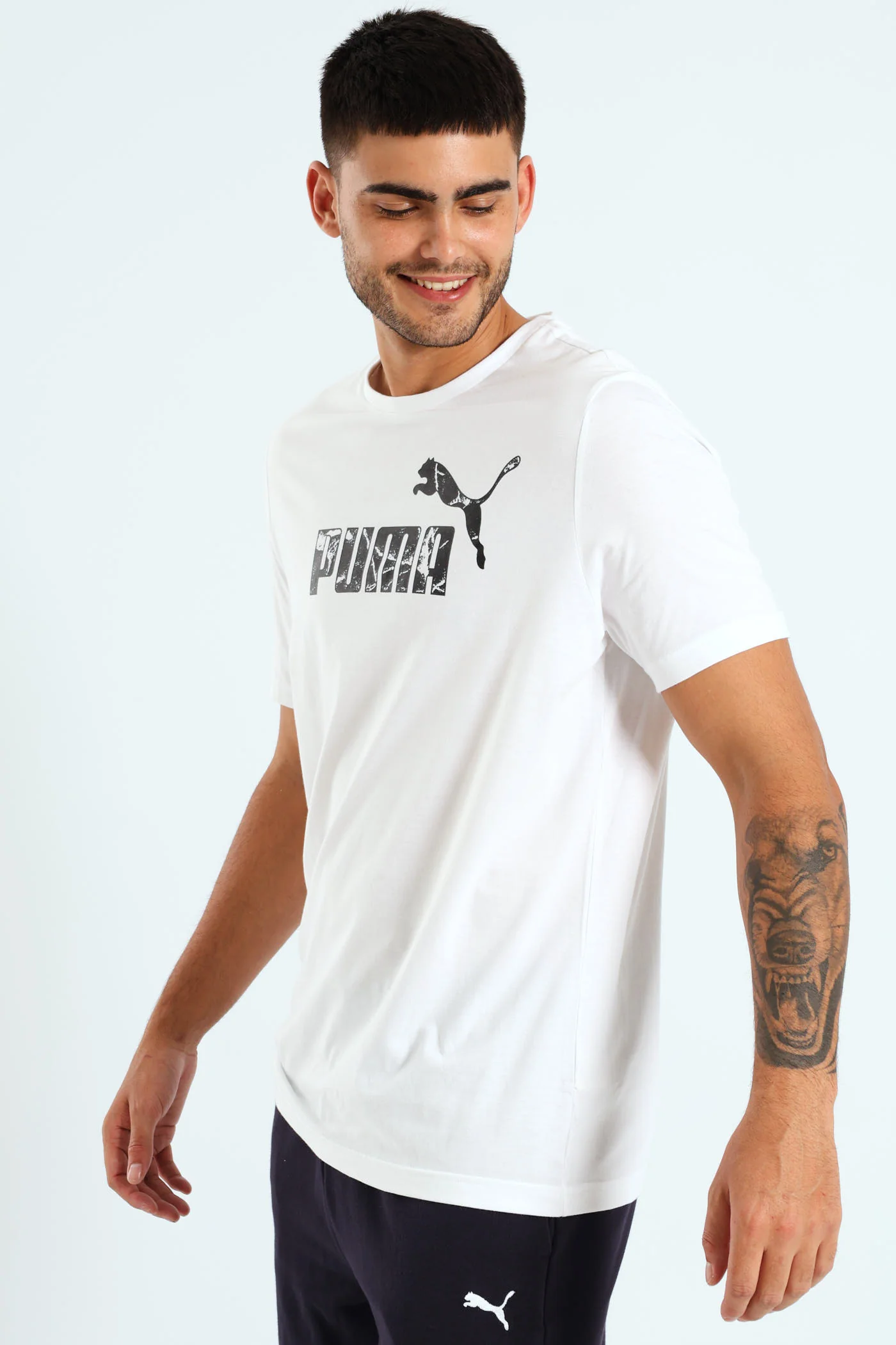 Graphics No.1 Logo Tee - White - Image 4