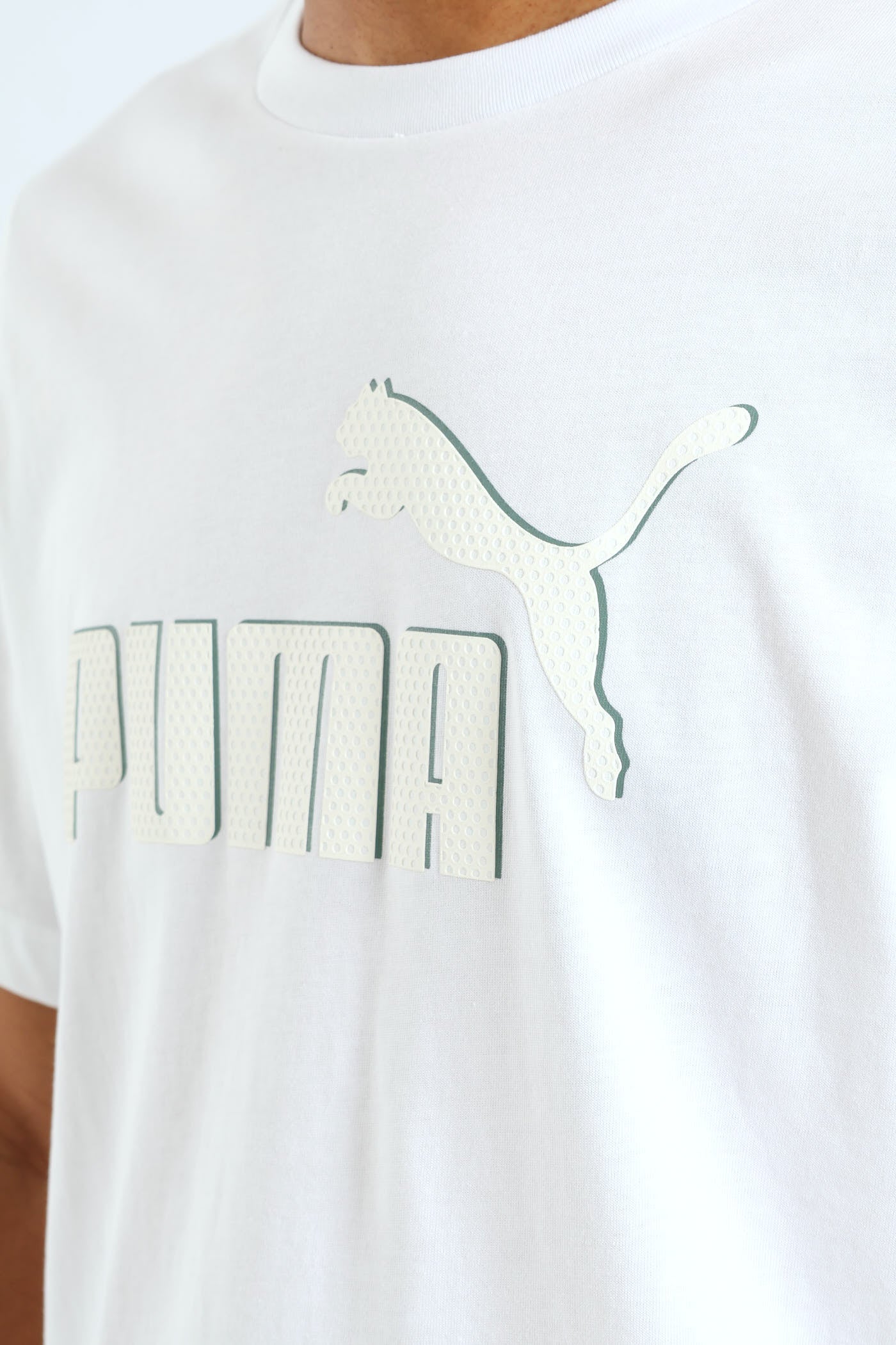 Graphics Rubber Print Tee - White - Image 2