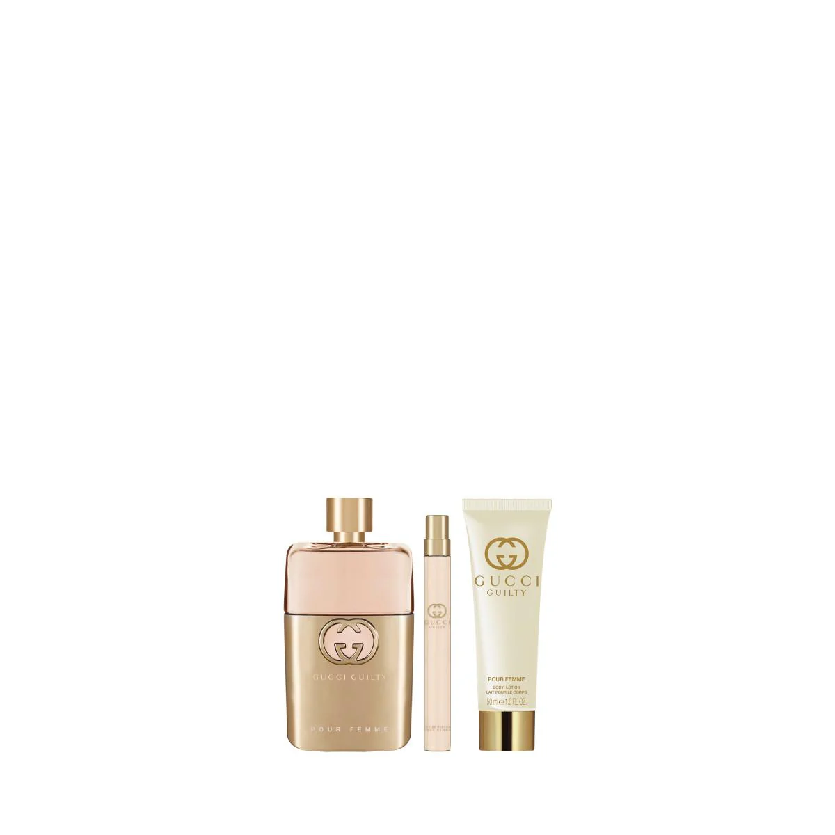 Guilty Pour Femme Eau de Parfum for Women and Body Lotion Trio Gift Set - Image 2