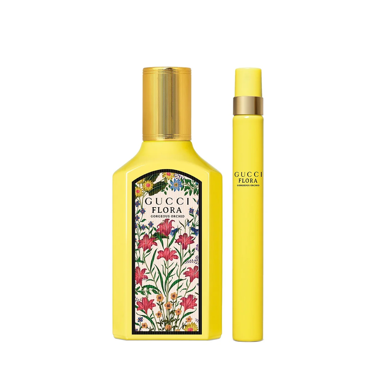 "Gucci Flora Gorgeous Orchid Eau de Parfum  for Women Duo Gift Set" - Image 2
