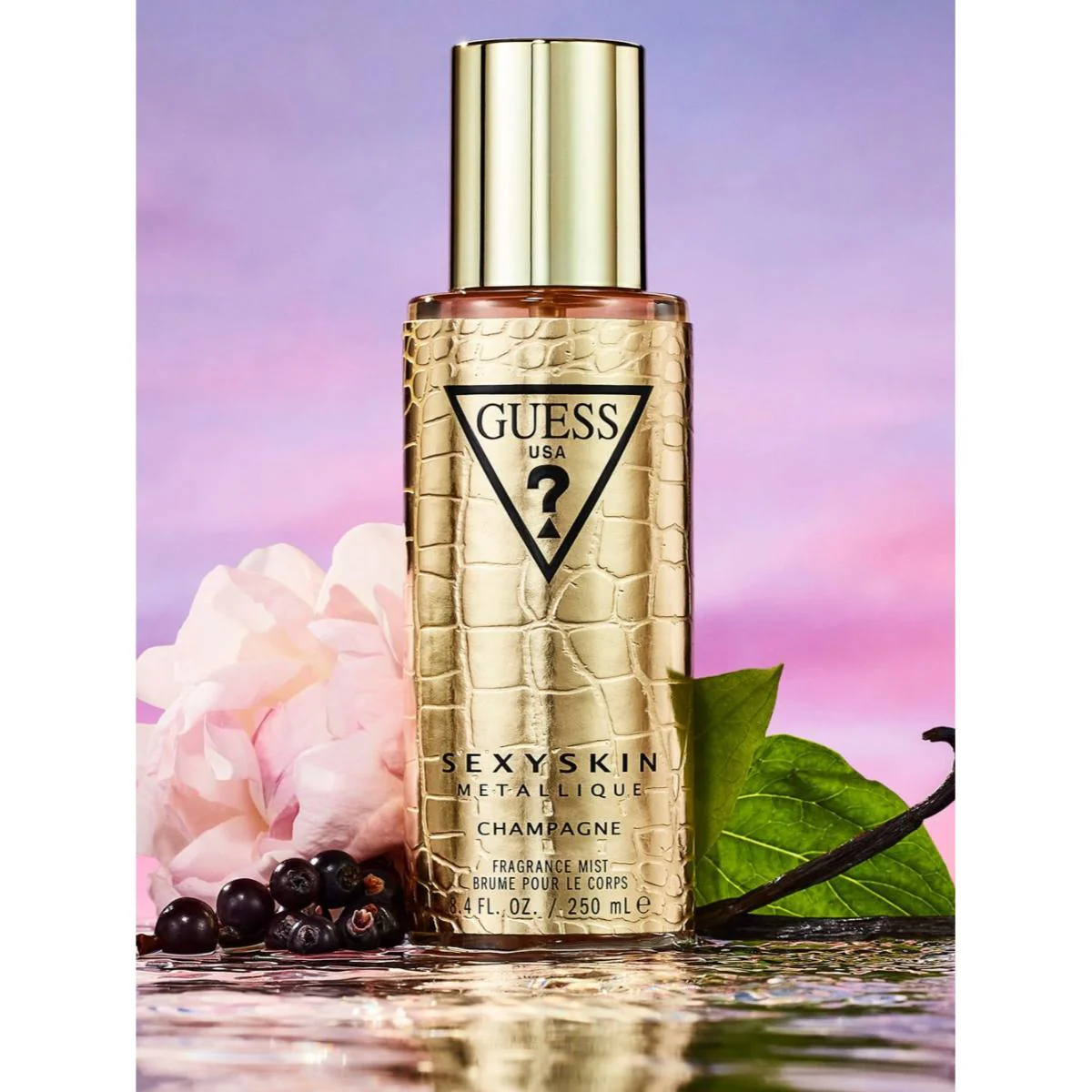 Sexy Skin Metallique Champagne Body Mist - Image 2