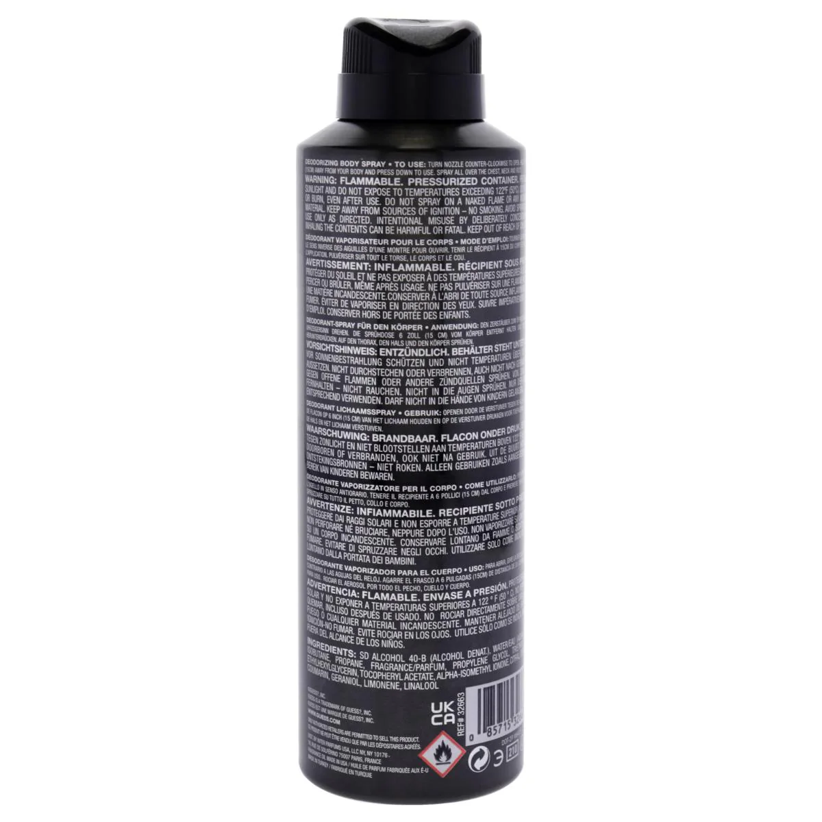 Uomo Body Spray Deodorant - Image 2