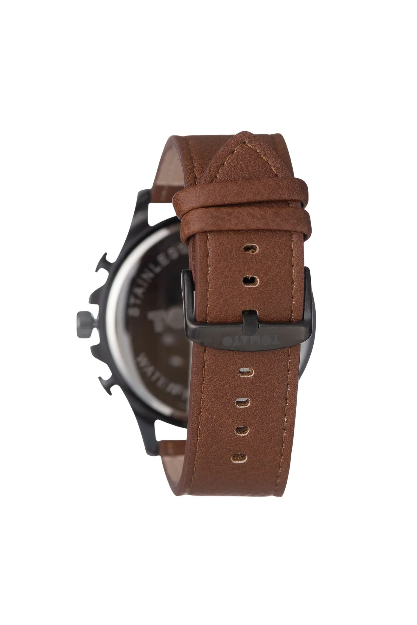 Gunmetal Case & Dial With Navy And Tan - Gunmetal - Image 4