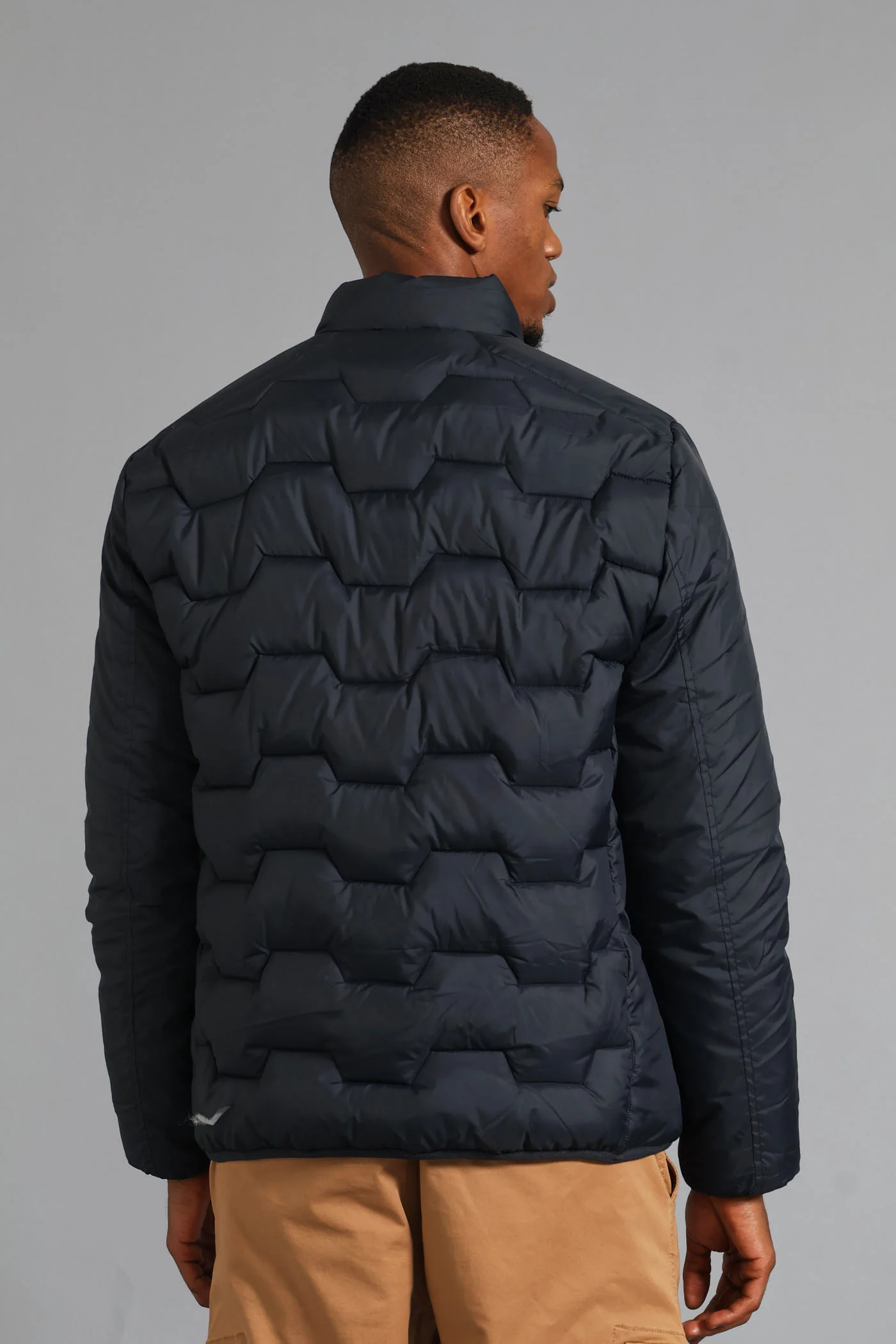 Gunmetal Panel Puffer Jacket - Gunmetal - Image 7