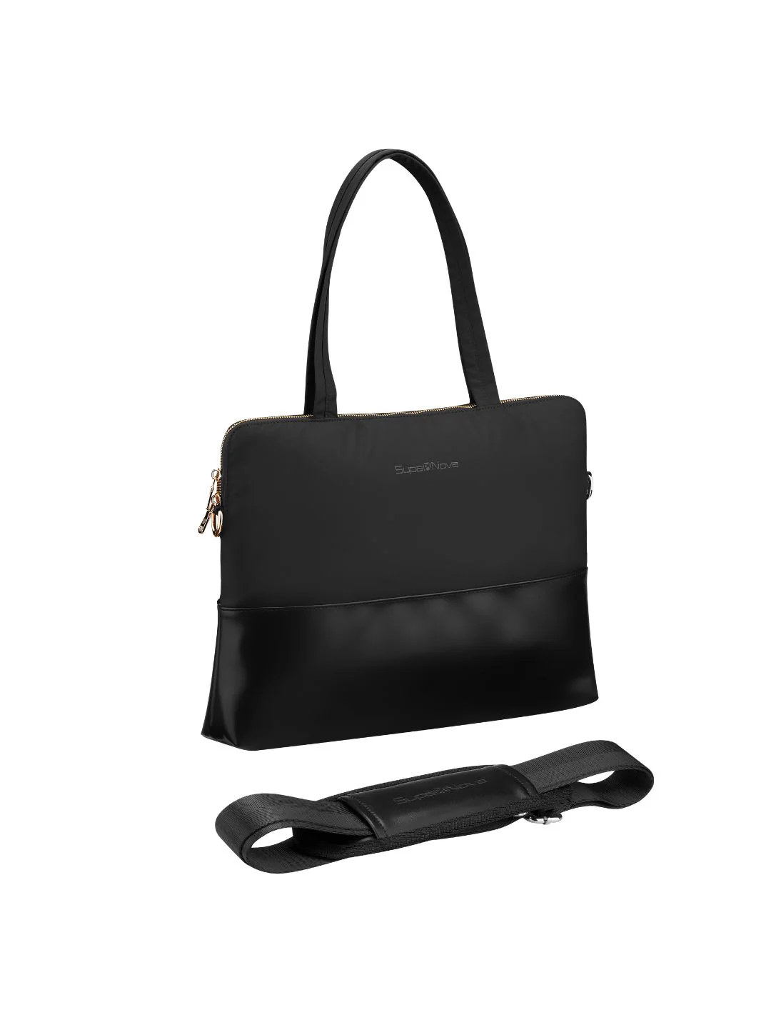 Gwen 15.6" Laptop Bag - Black - Image 4
