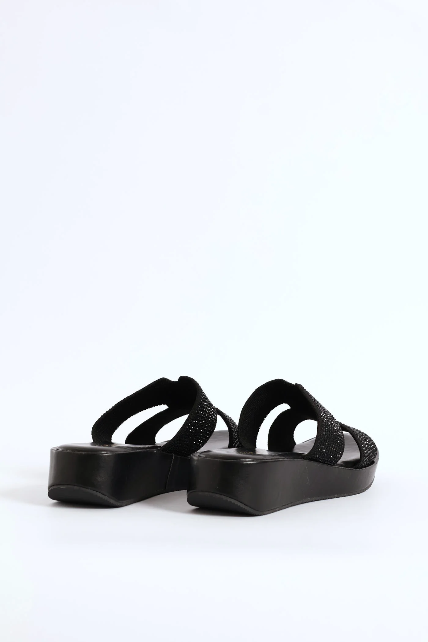 H-Mule Sandal On Comfort Outsole - Black - Image 3