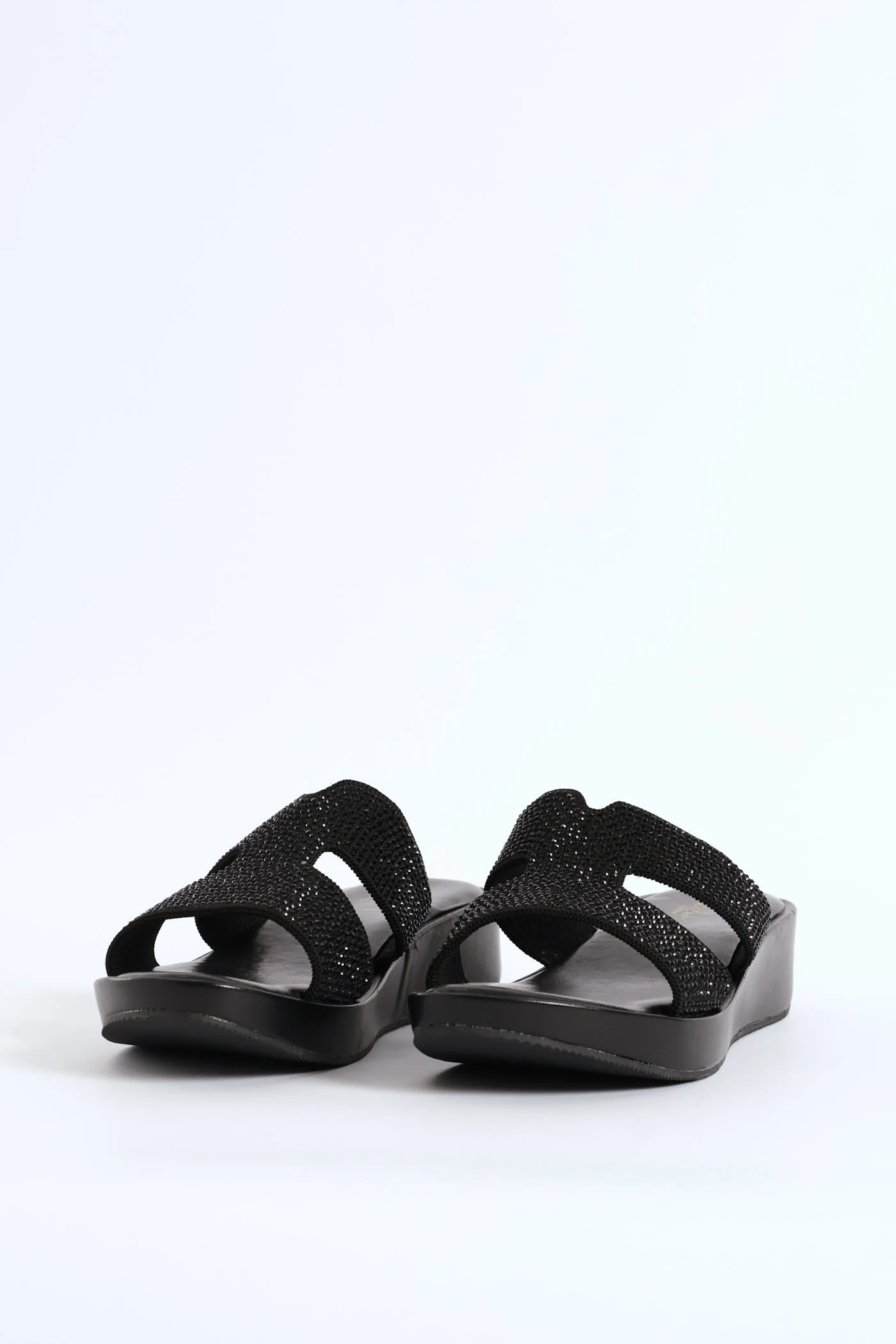 H-Mule Sandal On Comfort Outsole - Black - Image 4
