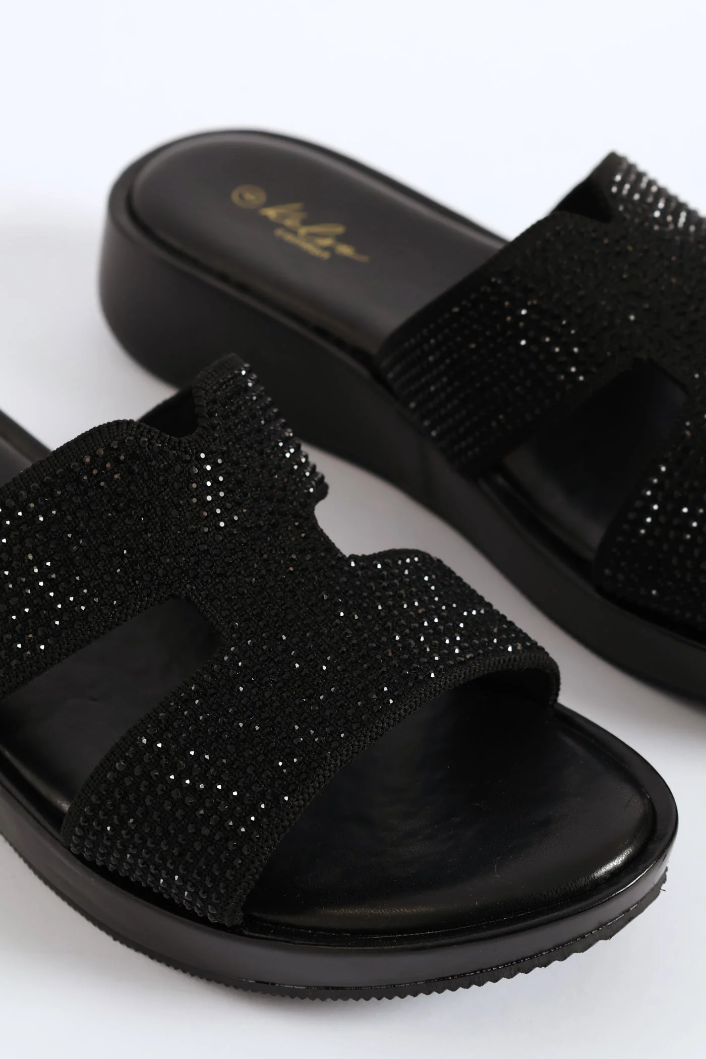 H-Mule Sandal On Comfort Outsole - Black - Image 5