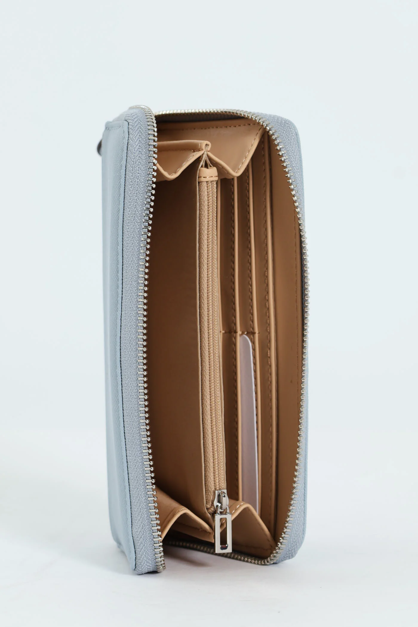 Haddington Medium Zip Around Purse - Denim - Image 5