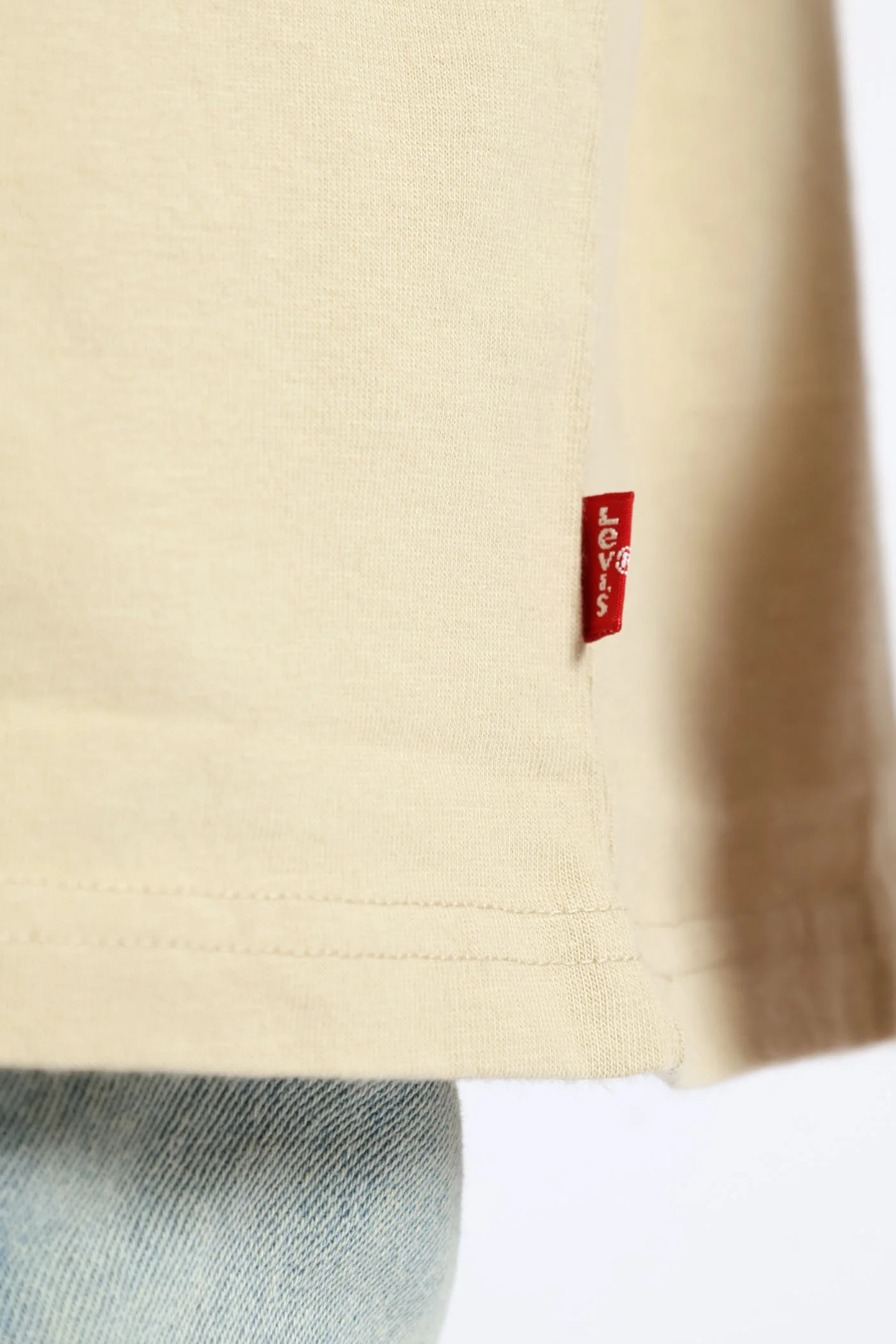 Half Sleeve Pocket Tee - Stone - Image 6