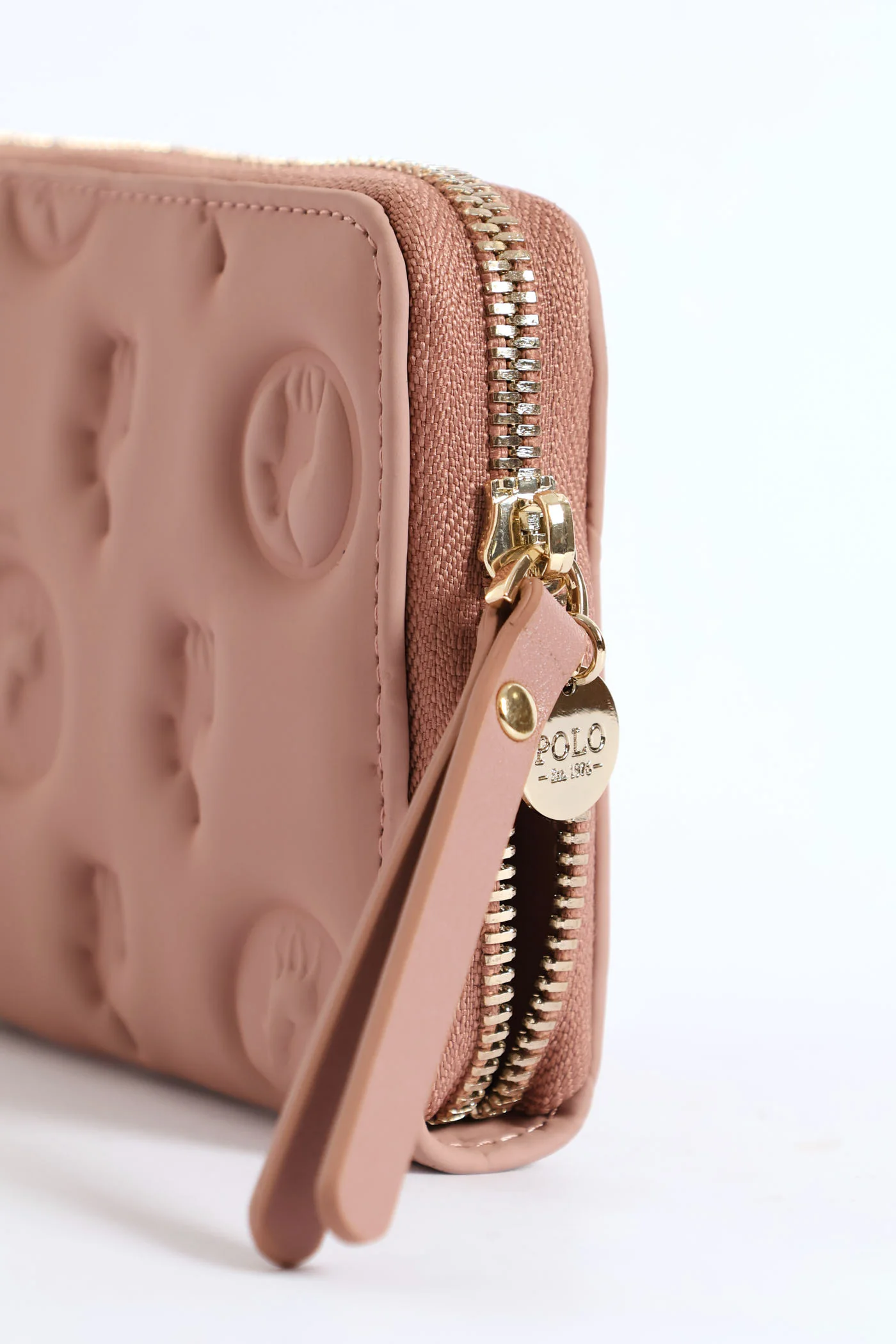 Halo Medium Zip Around Purse - Blush - Image 4