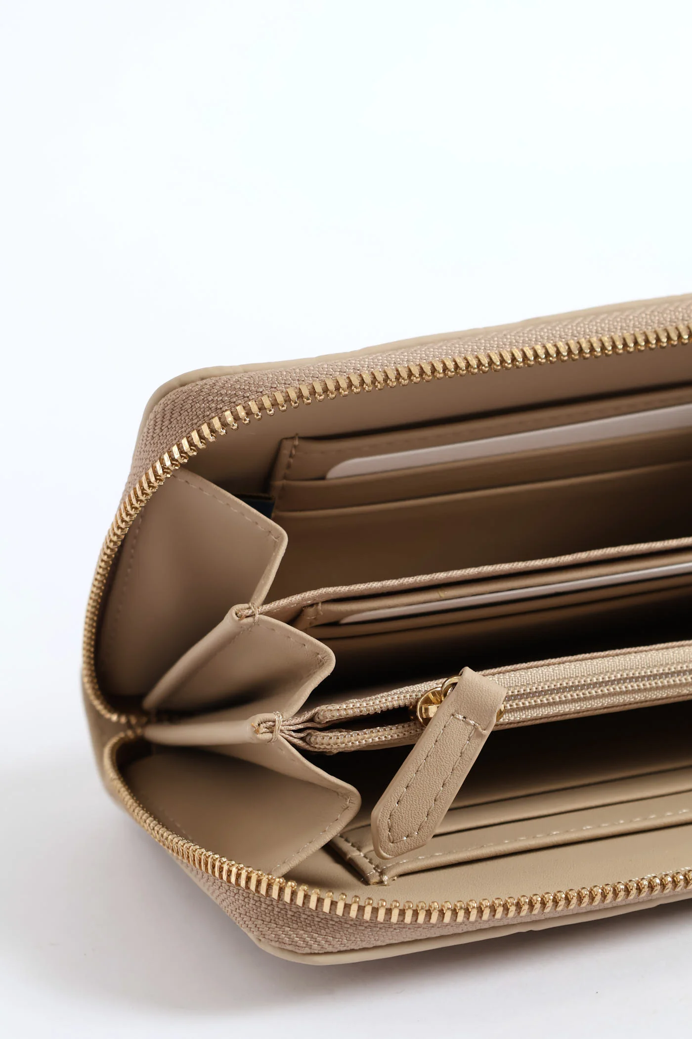 Halo Medium Zip Around Purse - Cashmere - Image 4