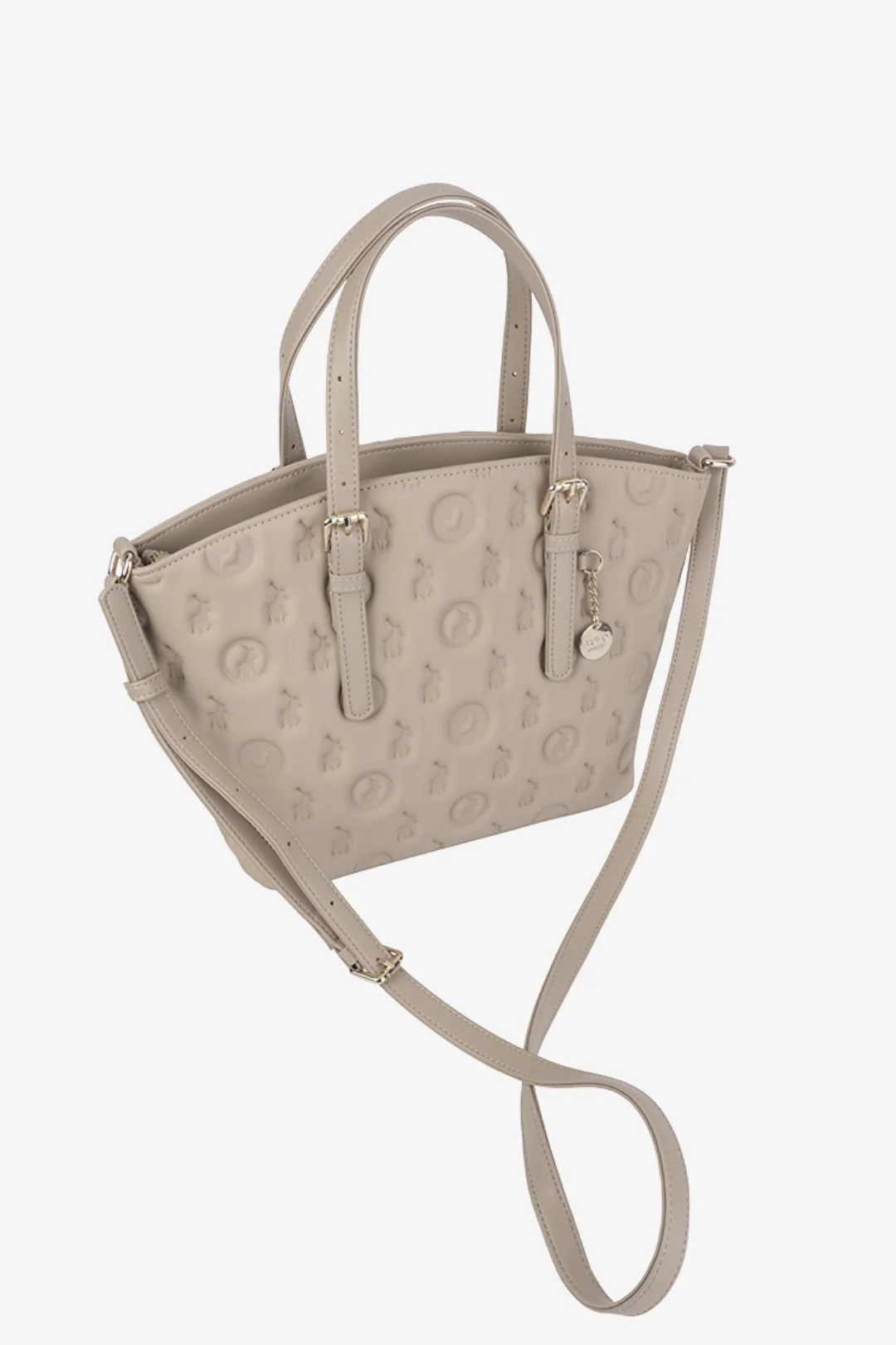 Halo Small Shopper Bag - Cashmere - Image 2