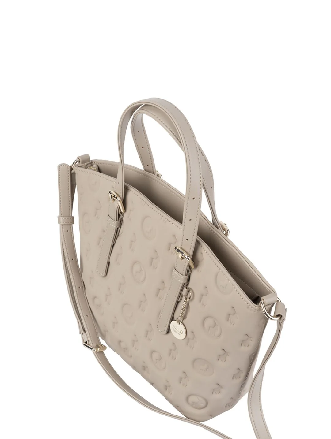 Halo Small Shopper Bag - Cashmere - Image 3