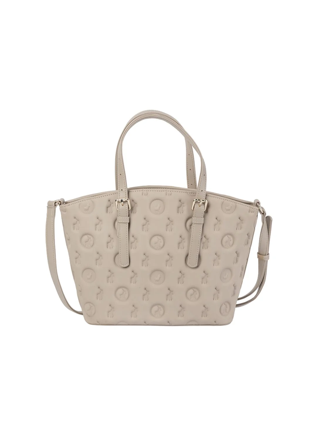 Halo Small Shopper Bag - Cashmere - Image 4