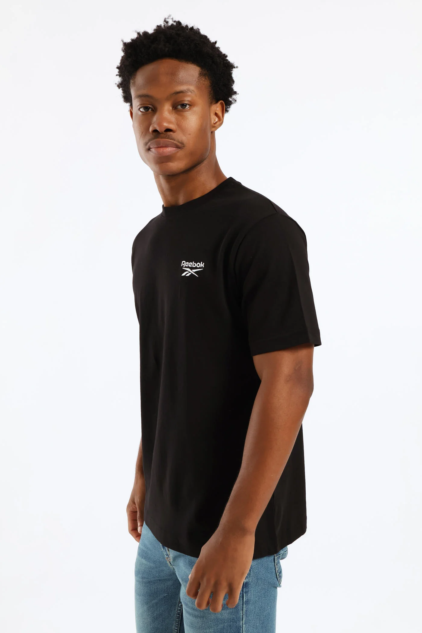 Harold Crewneck Tee - Black - Image 5
