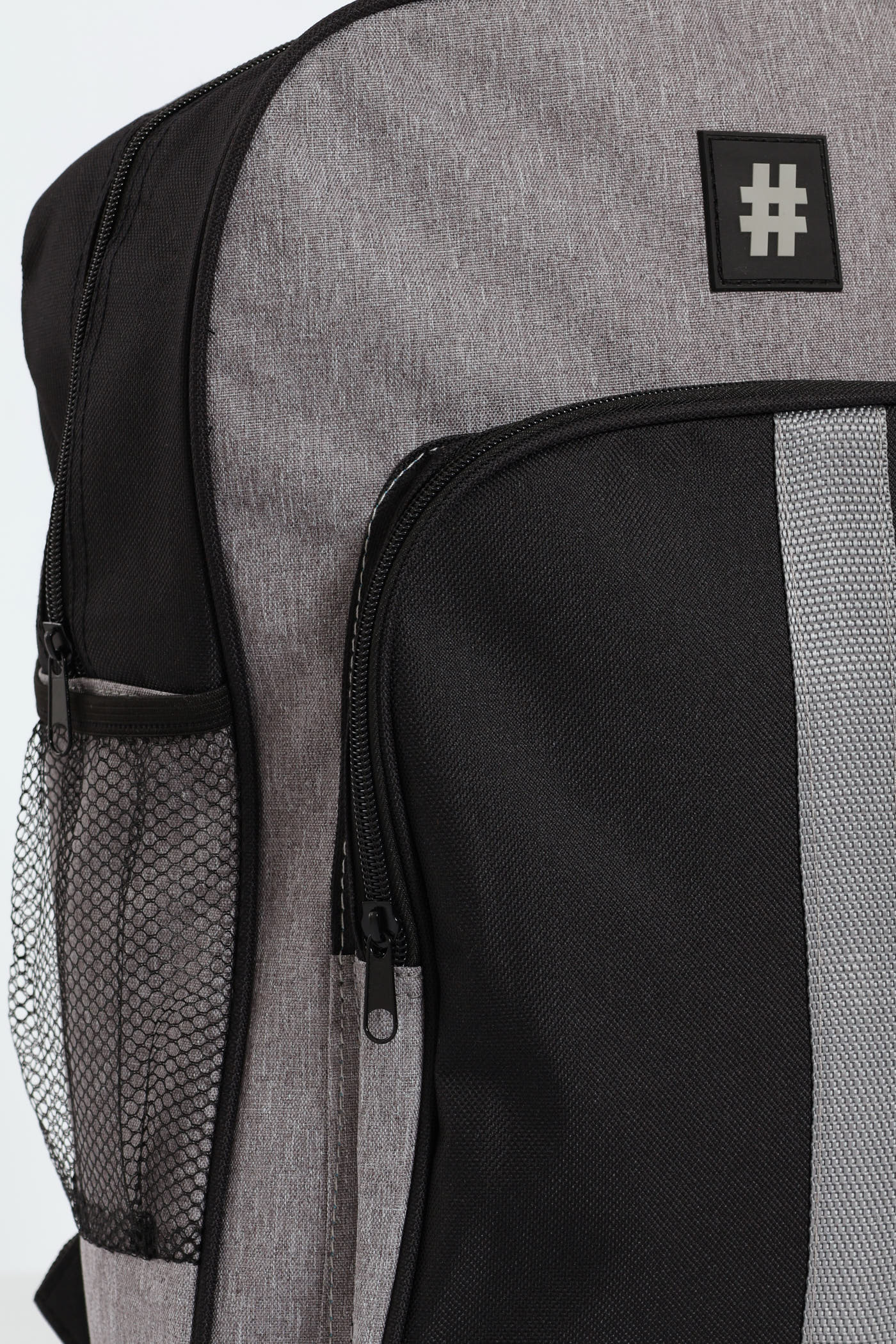 Hashtag Boys Fashion School Backpack - Black - Image 4