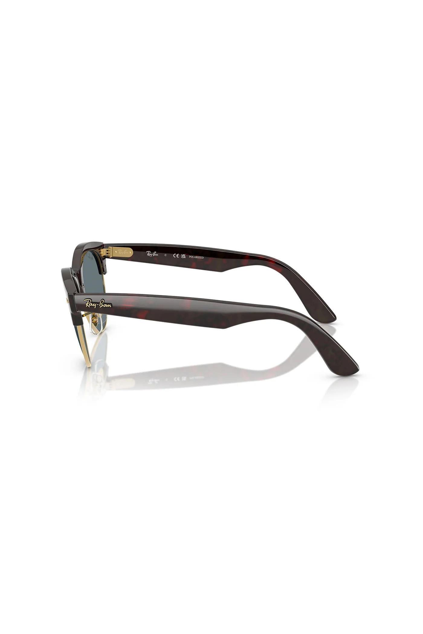 Havana On Gold 54mm Sunglasses - Red/Brown - Image 4
