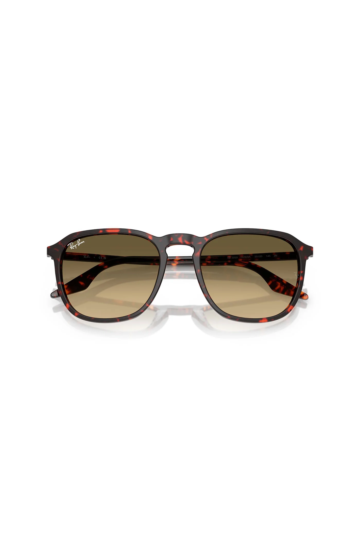 Havana Turtle Sunglasses - Red - Image 5