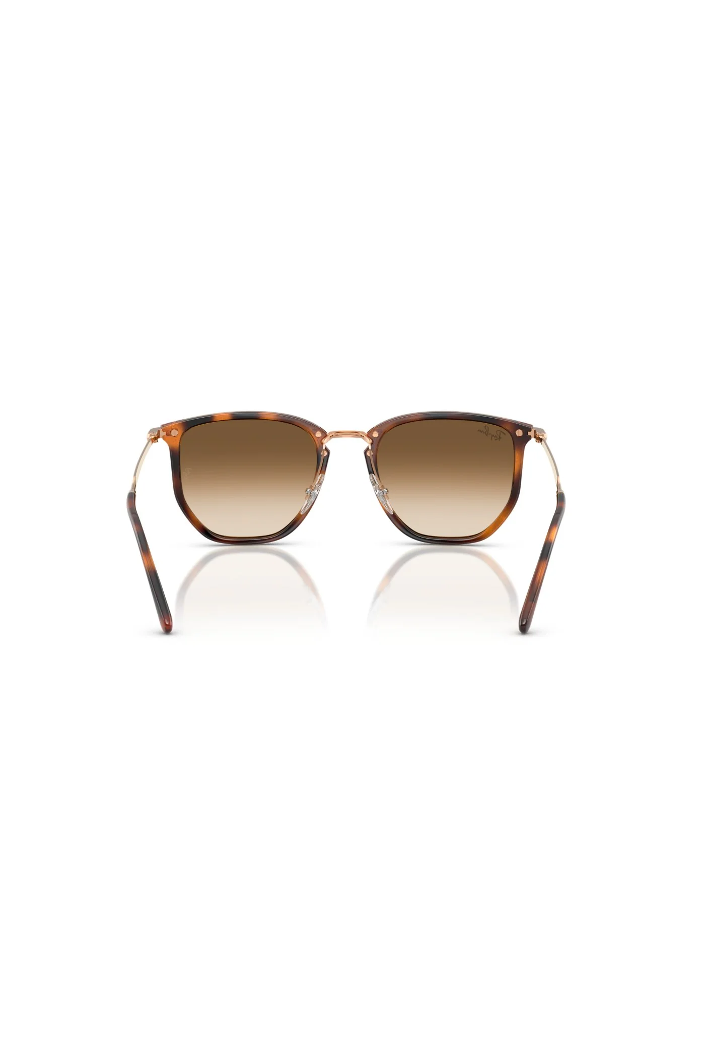 Havanna Round Sunglasses - Brown - Image 4