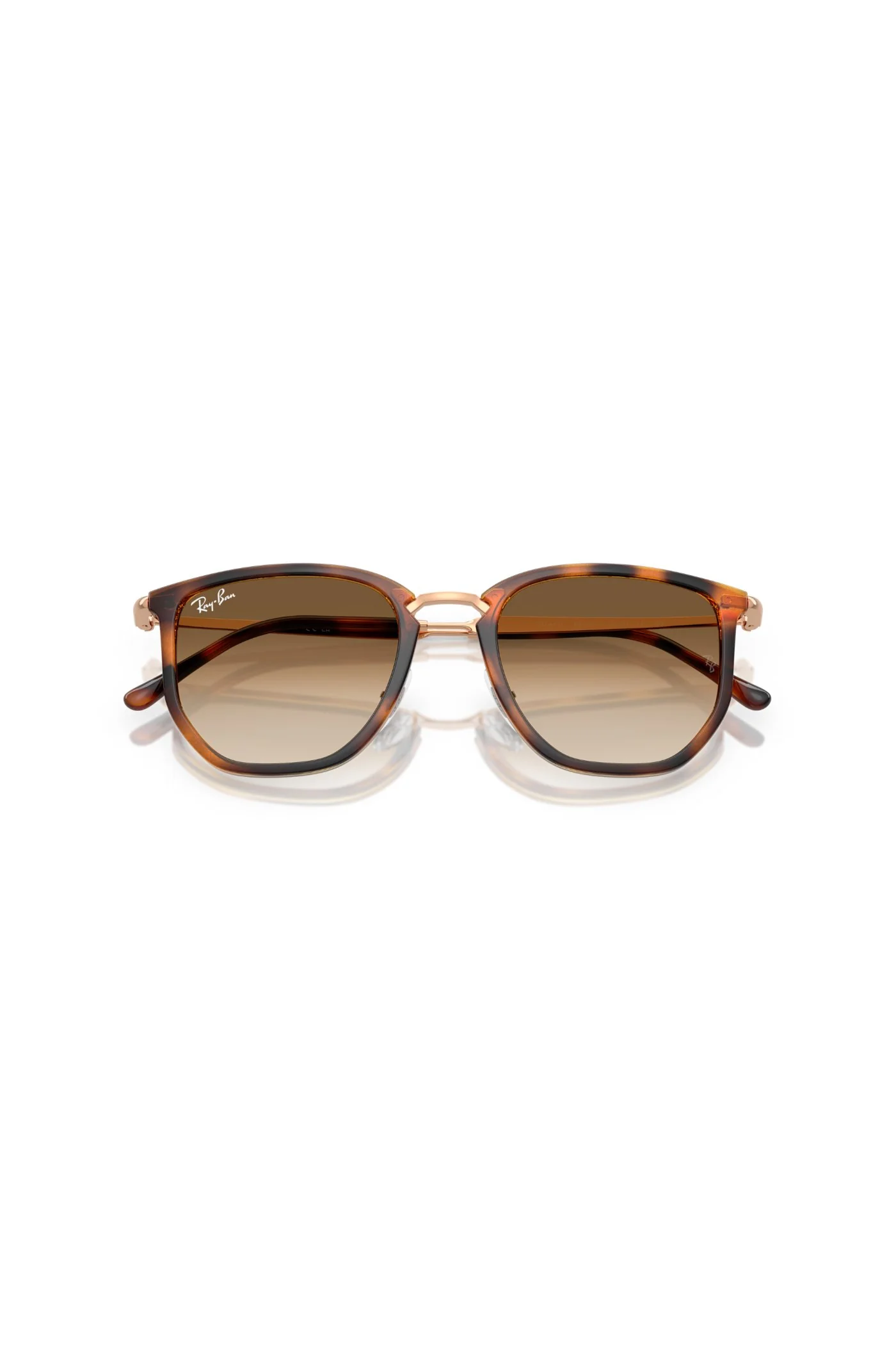 Havanna Round Sunglasses - Brown - Image 5