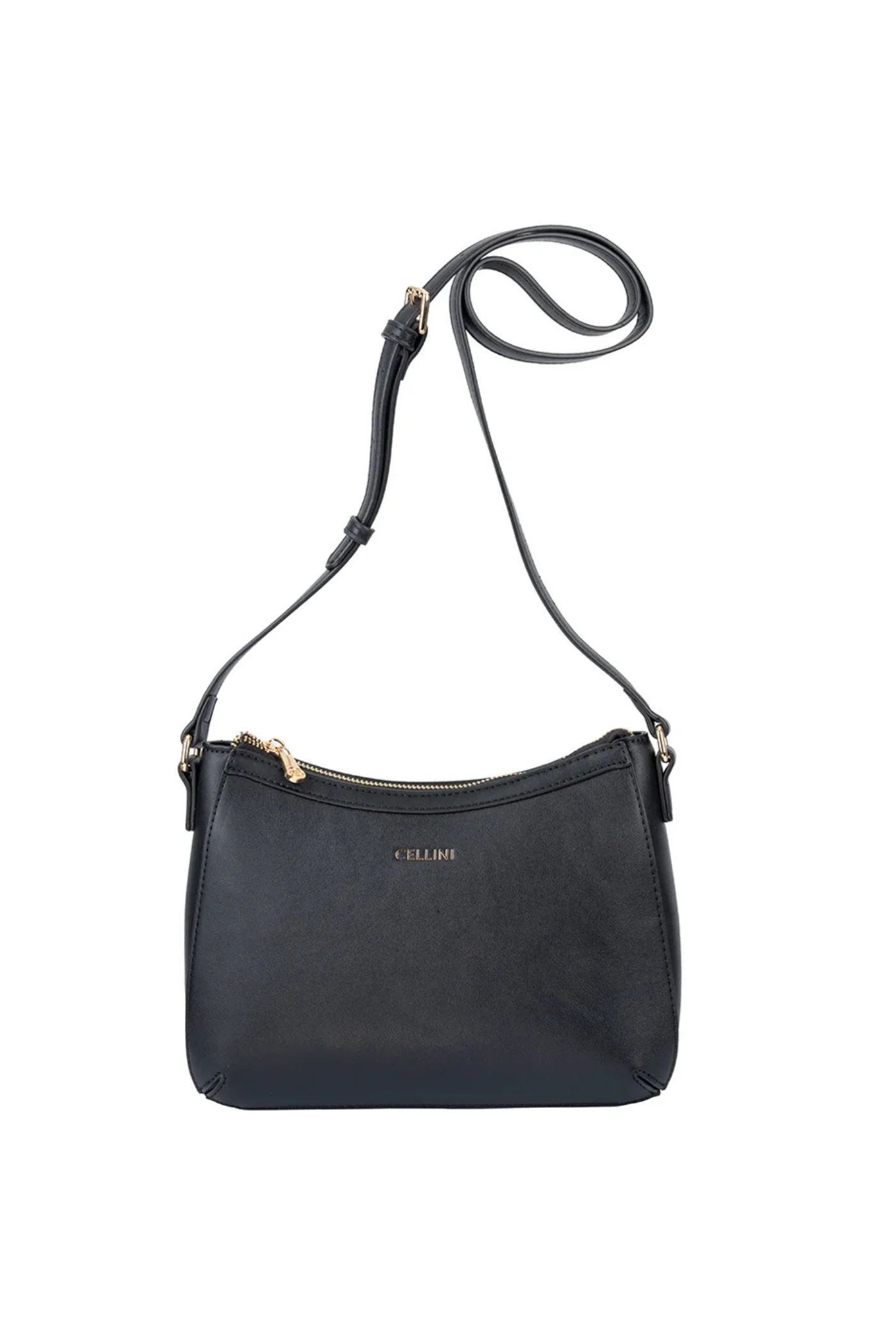 Hazel Crossbody Sling Bag - Black - Image 3