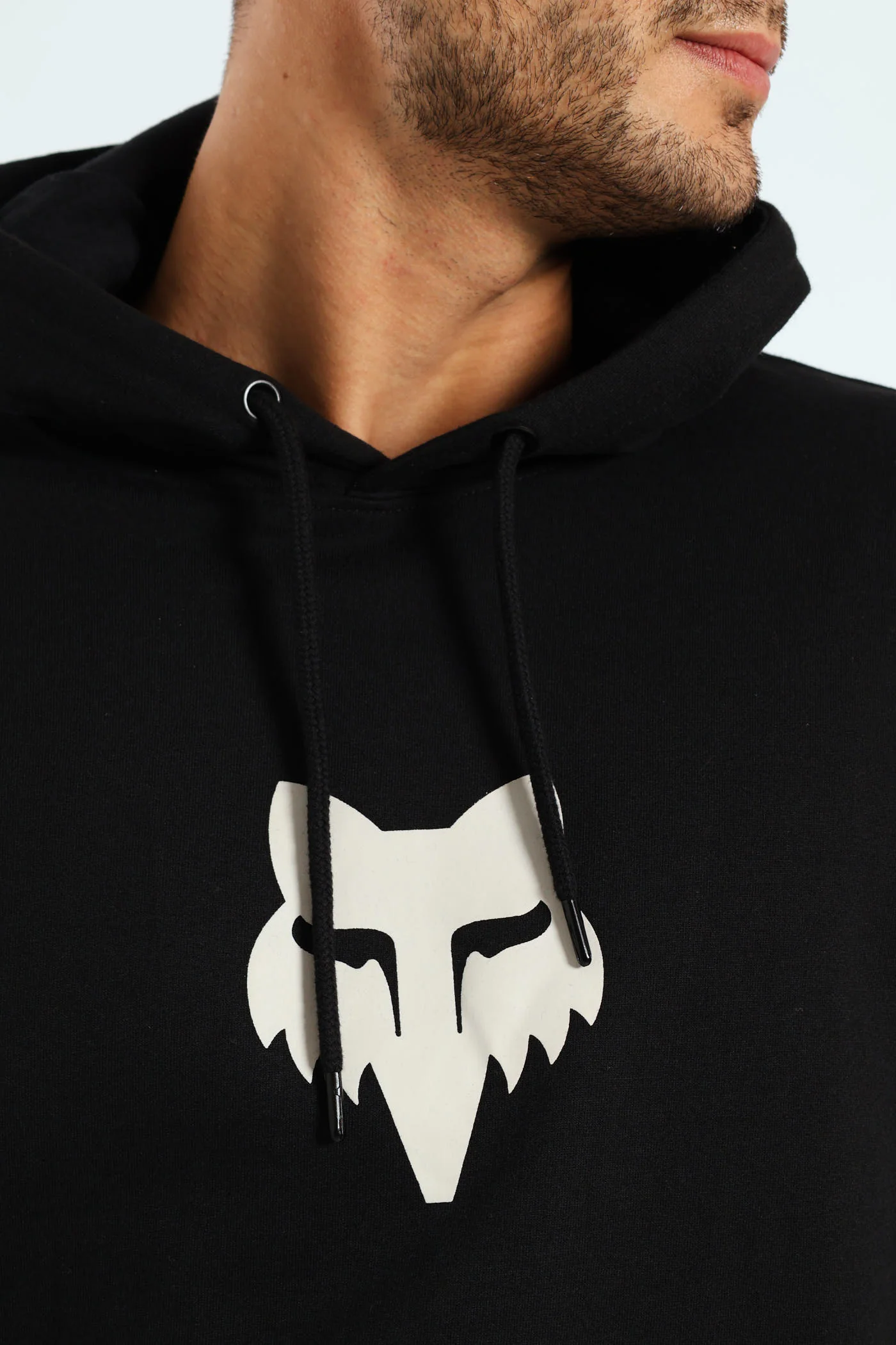 Fleece Head Pullover - Black - Image 5