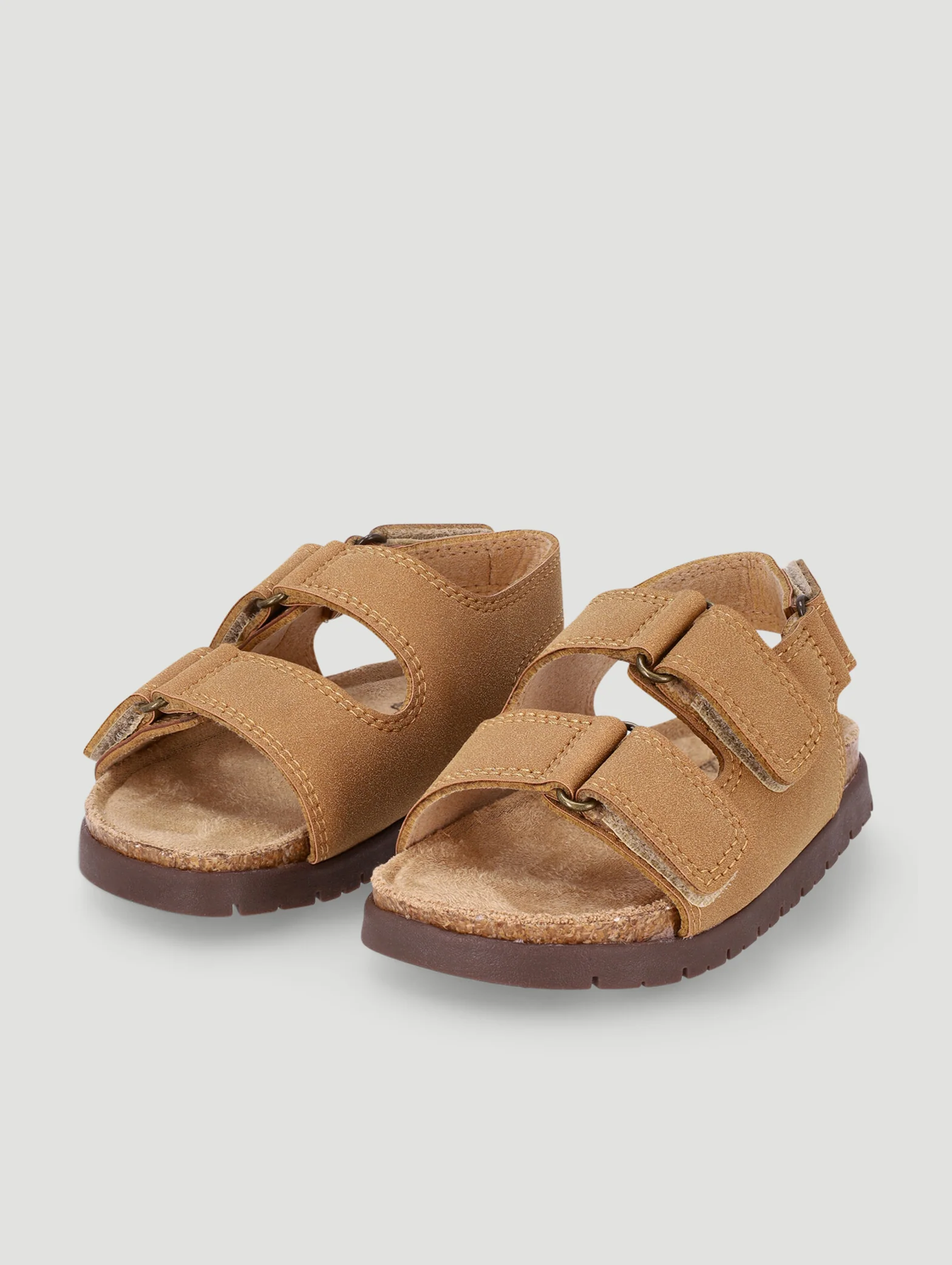 Pre-Boys Health Sandal - Tan - Image 3