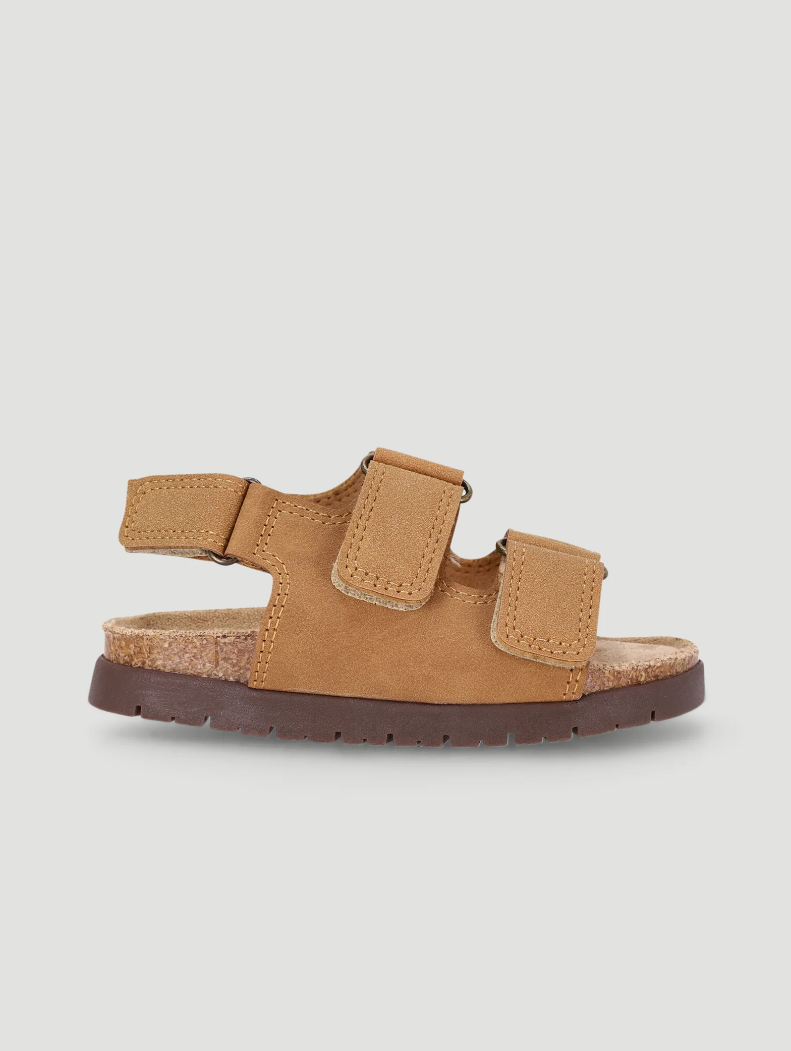 Pre-Boys Health Sandal - Tan - Image 4