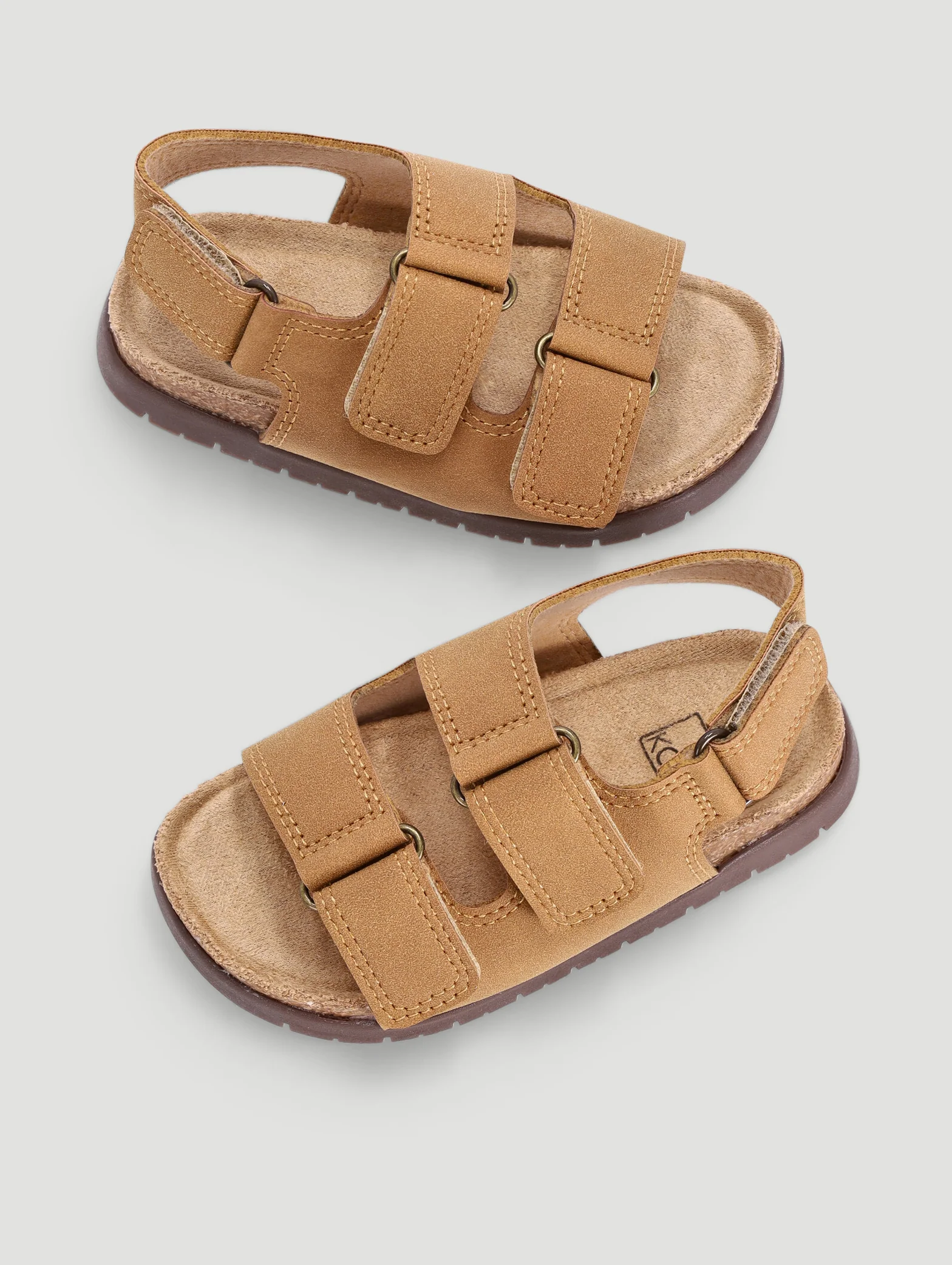 Pre-Boys Health Sandal - Tan - Image 5