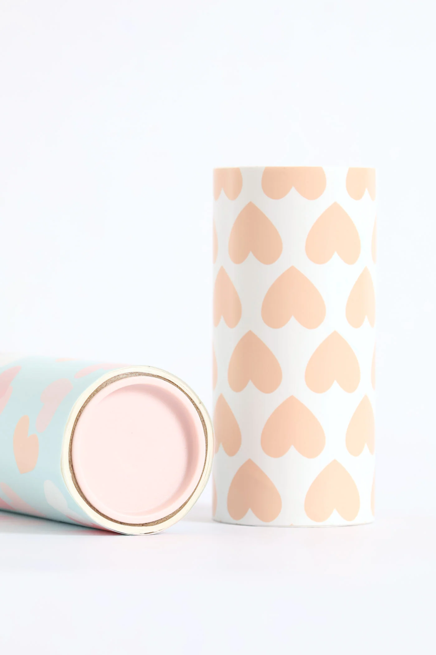 Heart Print Lint Roller With Refill - Light Pink - Image 2