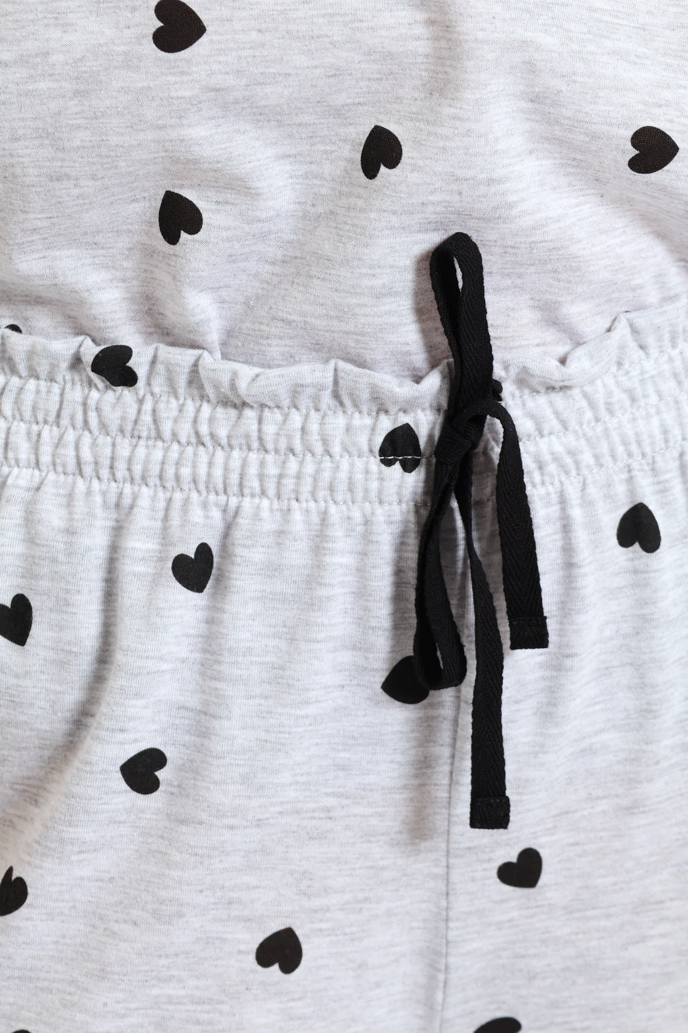 Hearts Capri Pant - Grey Melange - Image 5