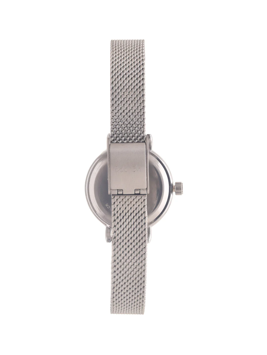 Hearts Mesh Watch & Jewellery Set - Silver - Image 3