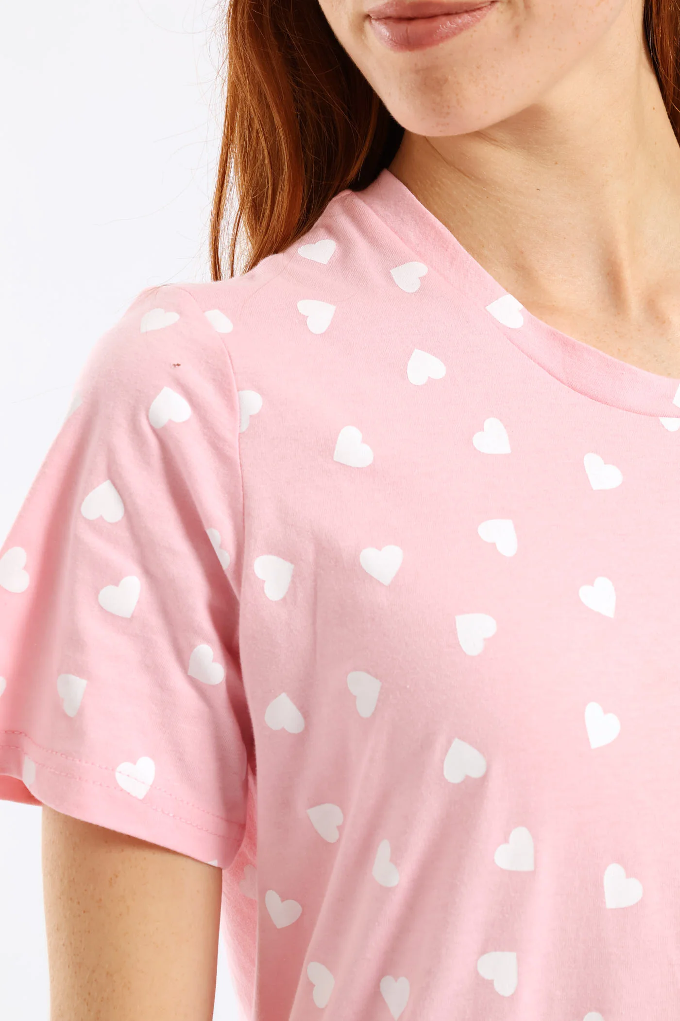 Hearts Sleepshirt - Pink - Image 2