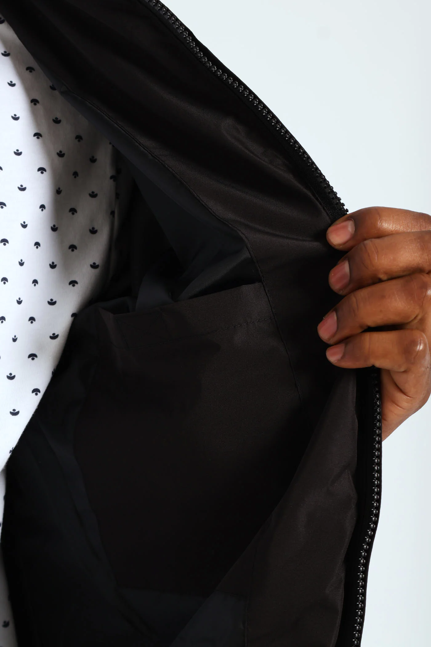 Heat Seal Puffer Jacket - Black - Image 11