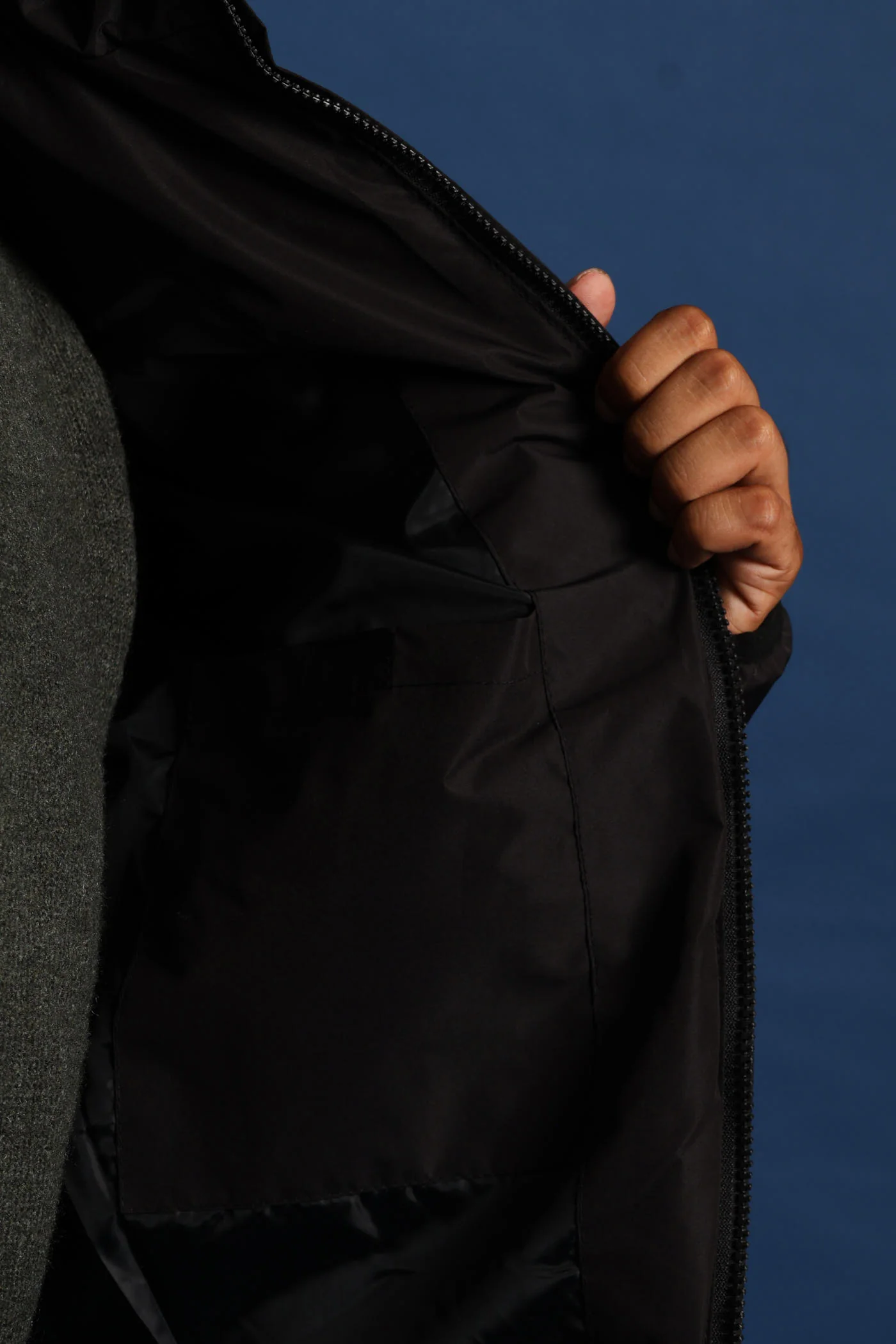 Heat Seal Puffer Jacket - Black - Image 6