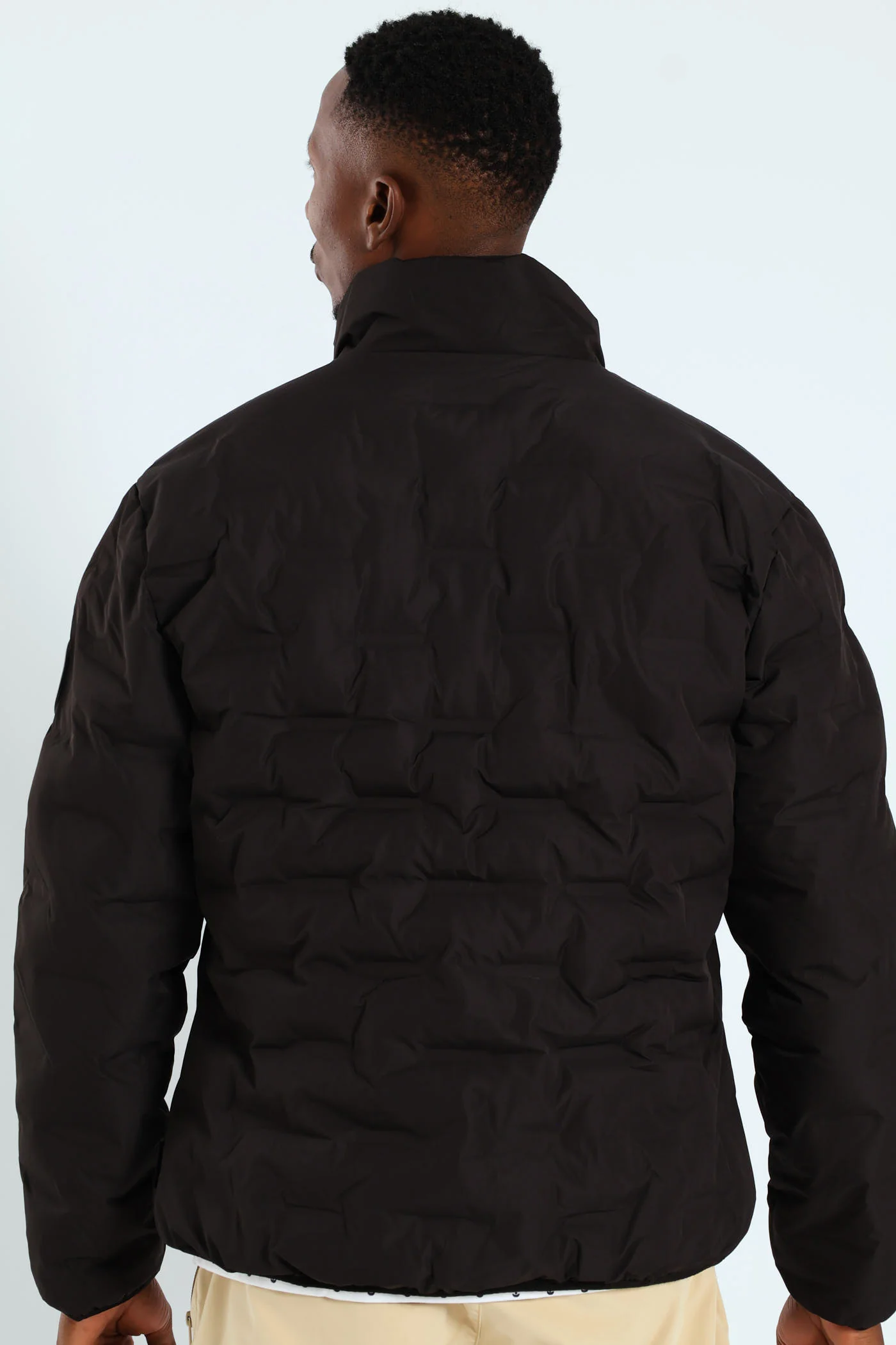 Heat Seal Puffer Jacket - Black - Image 8