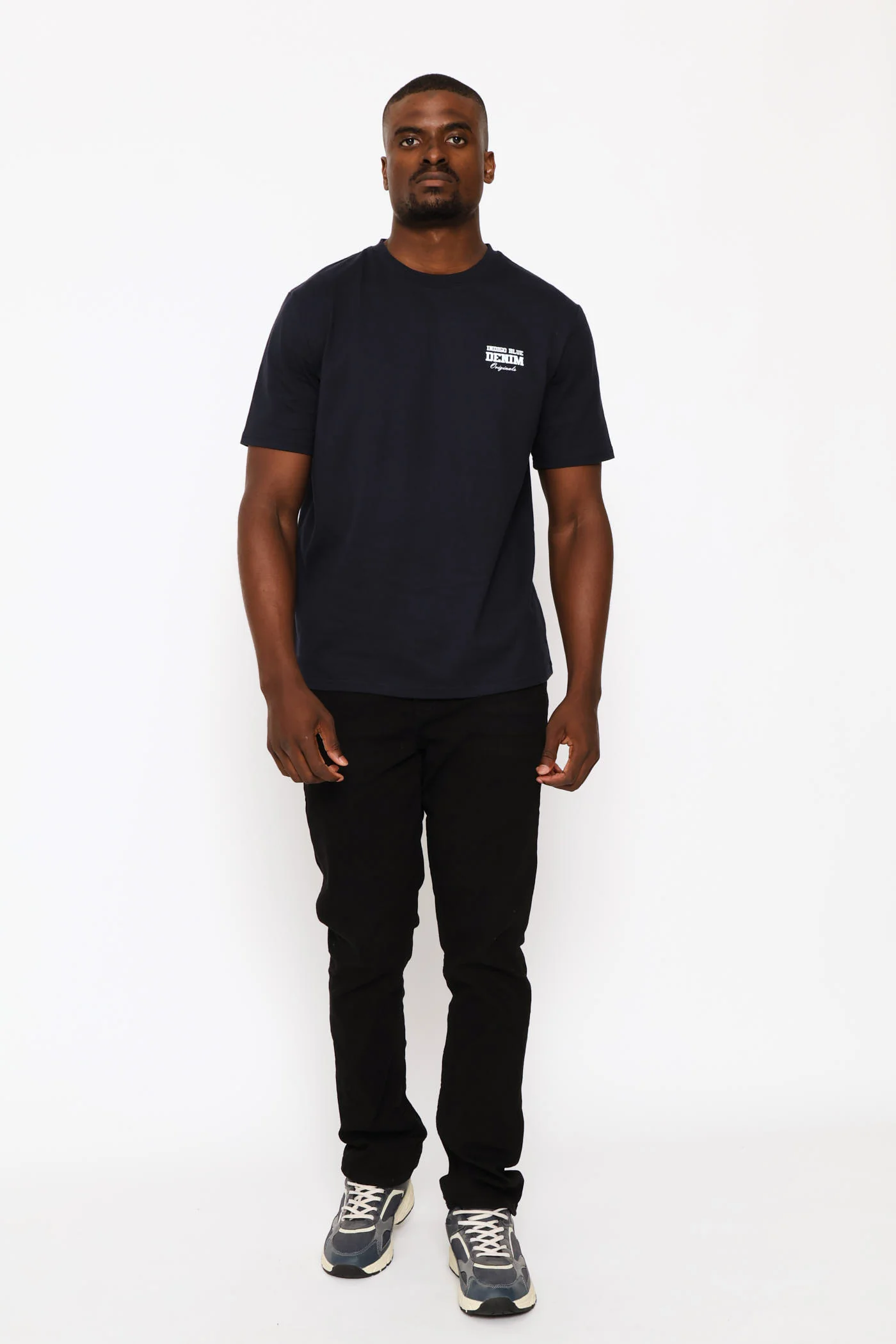 Heavy Weight Tee - Navy - Image 5