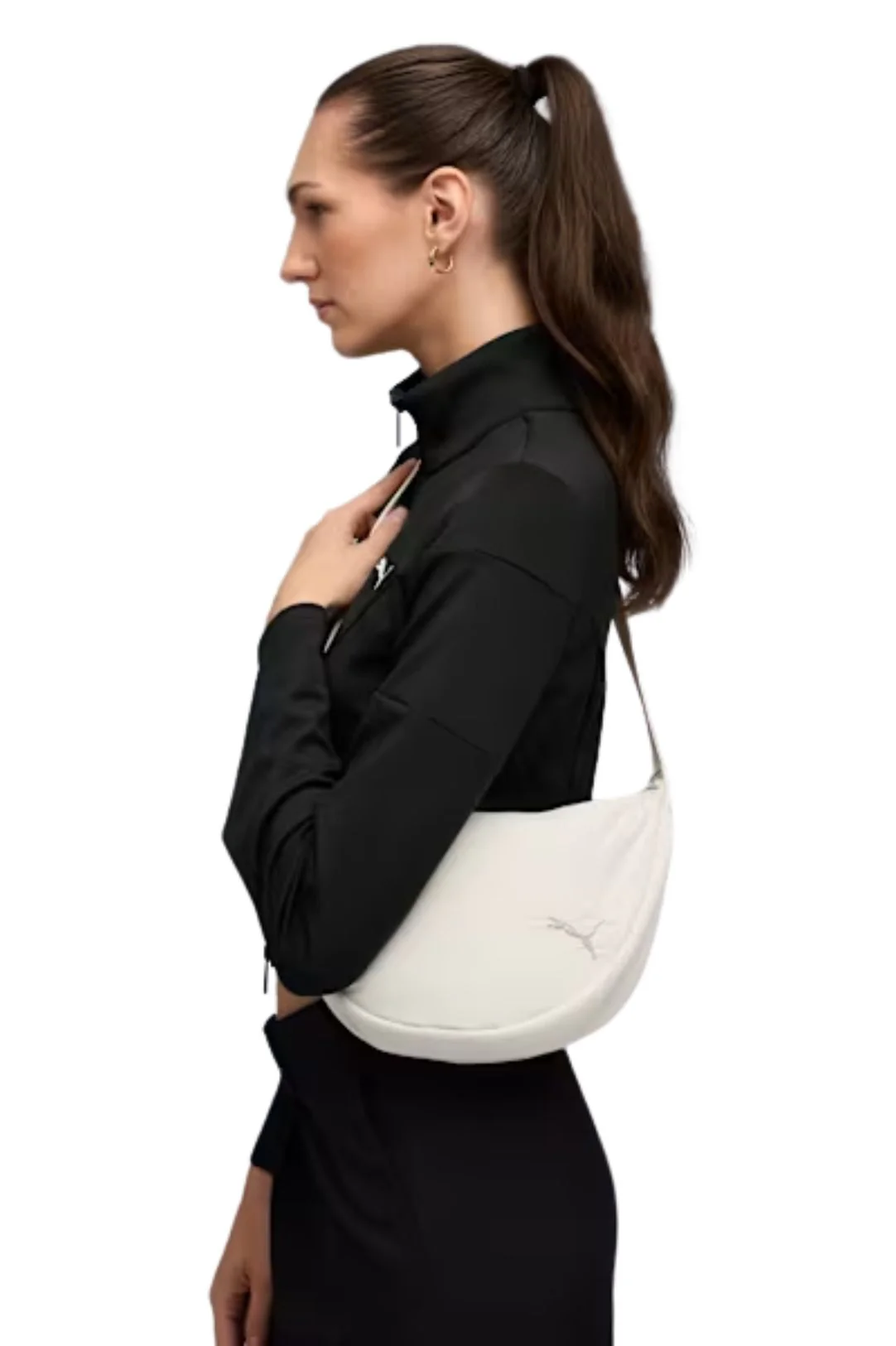 Her Half Moon Bag - Alpine Snow - Image 2