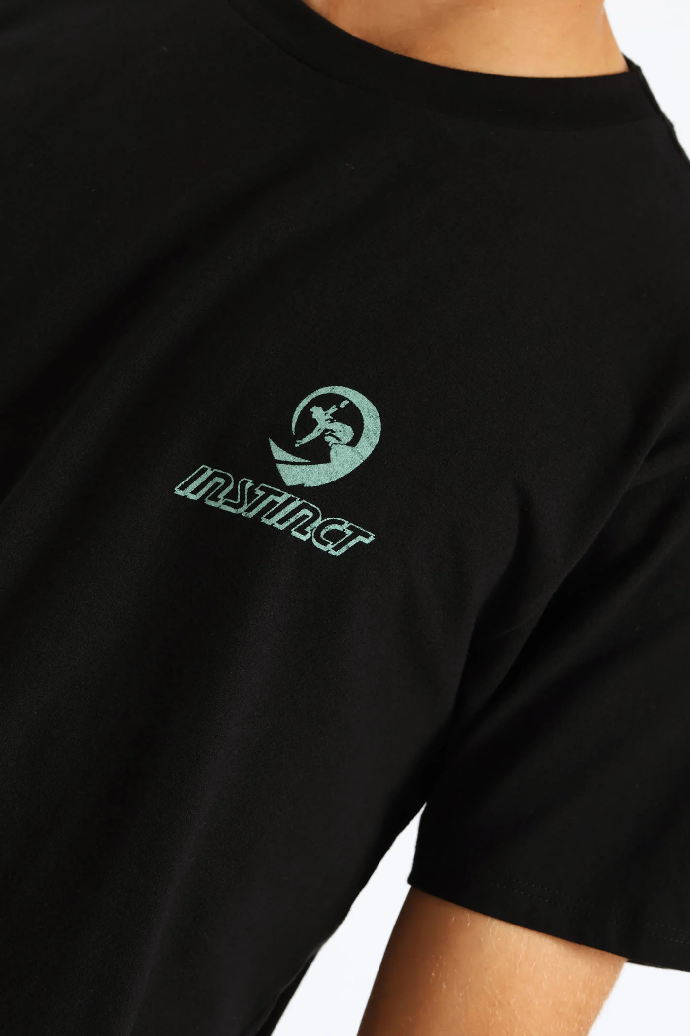 Heritage Print Tee - Black - Image 3