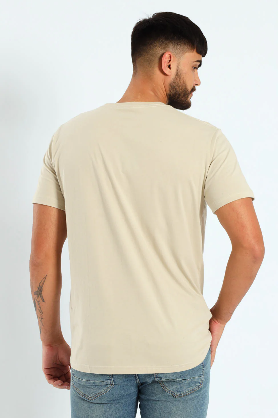 Heritage Short Sleeve Tee - Off White - Image 3